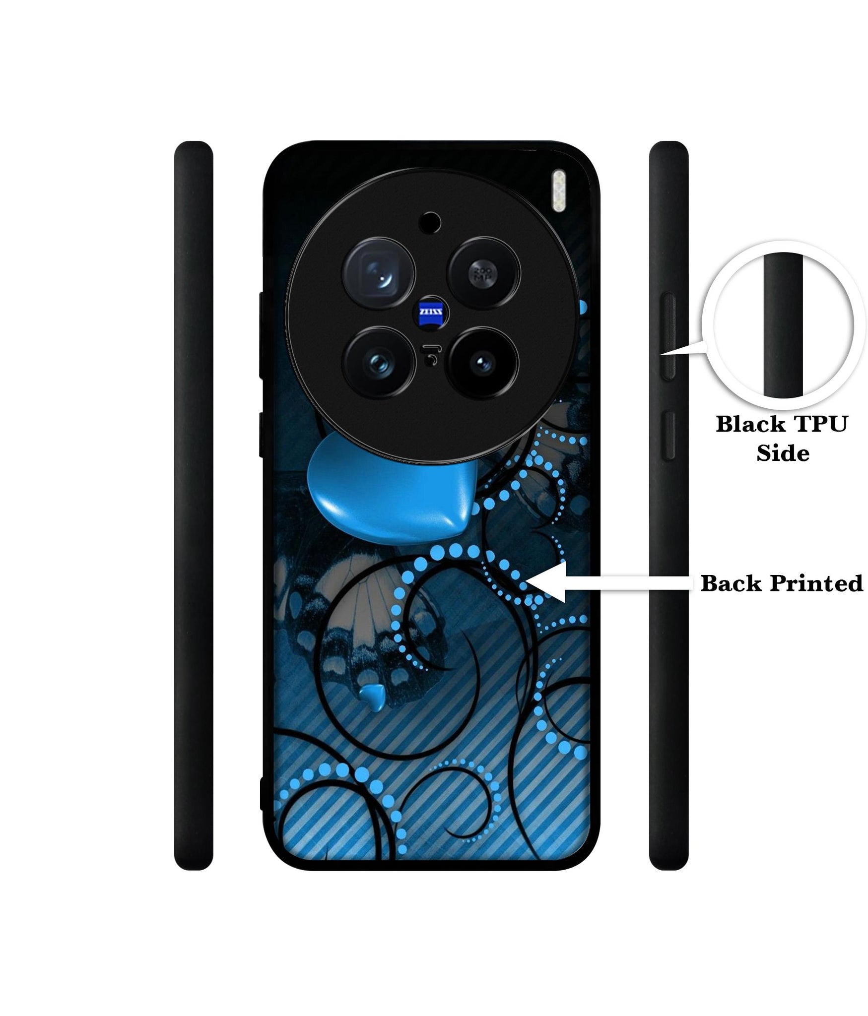 Hart Design Designer 2D Printed Back Case Cover for Vivo X200 Pro 5G