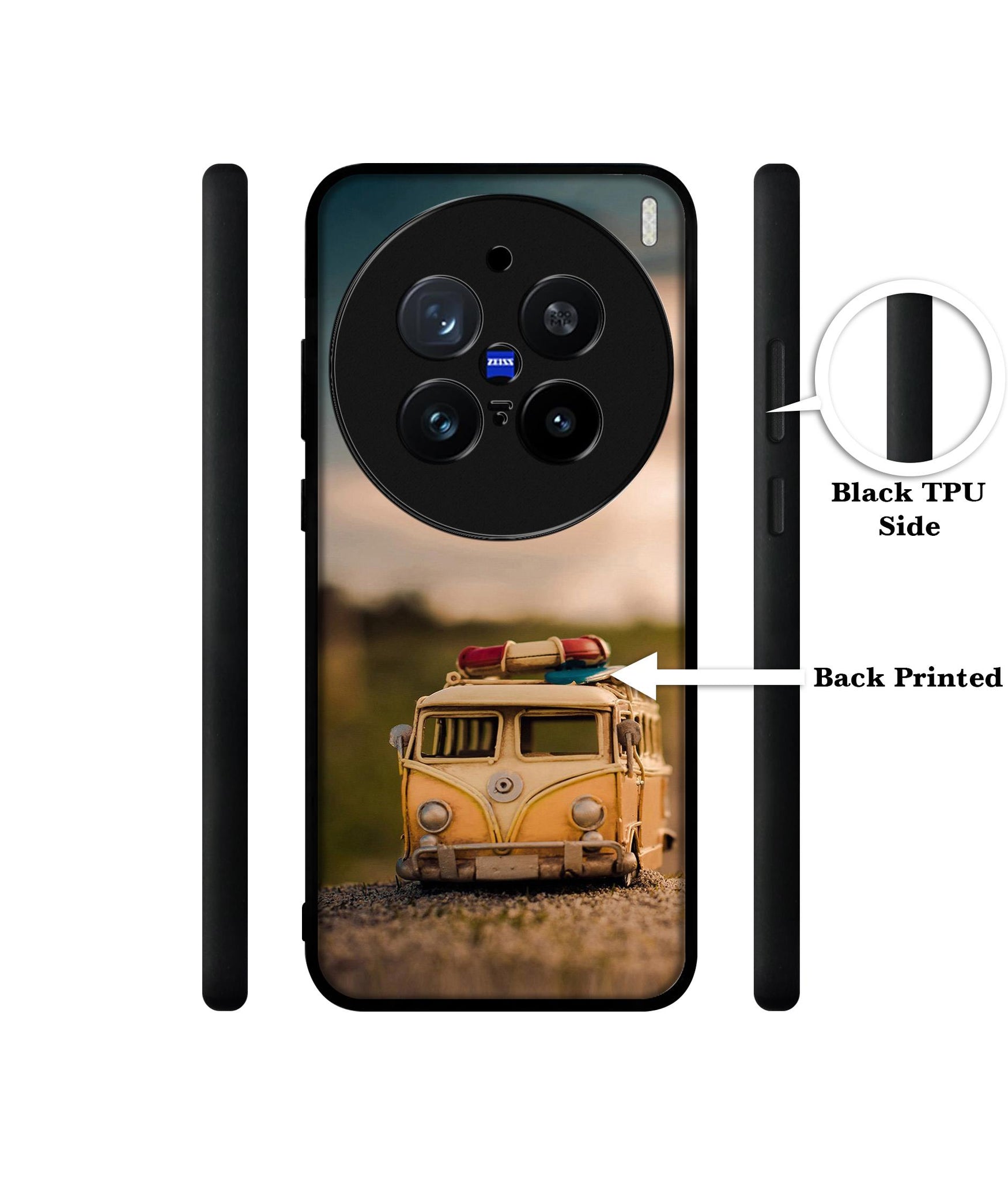 Toy Car Design Designer 2D Printed Back Case Cover for Vivo X200 Pro 5G