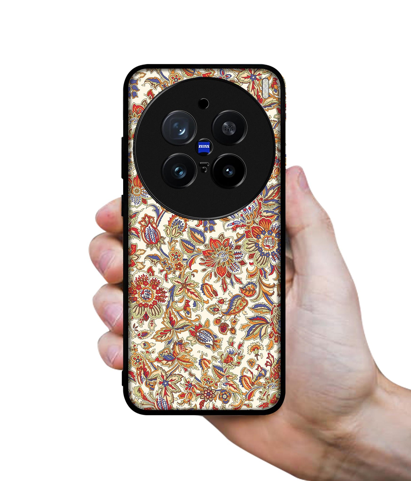 Floral Design Designer 2D Printed Back Case Cover for Vivo X200 Pro 5G
