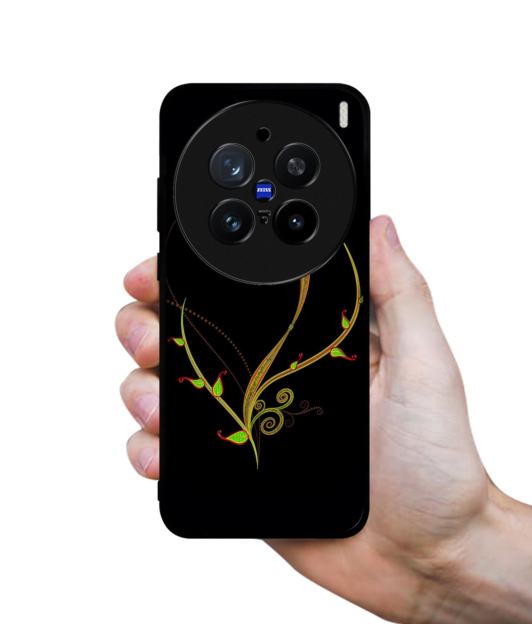 Yellow Pattern Design Designer 2D Printed Back Case Cover for Vivo X200 Pro 5G