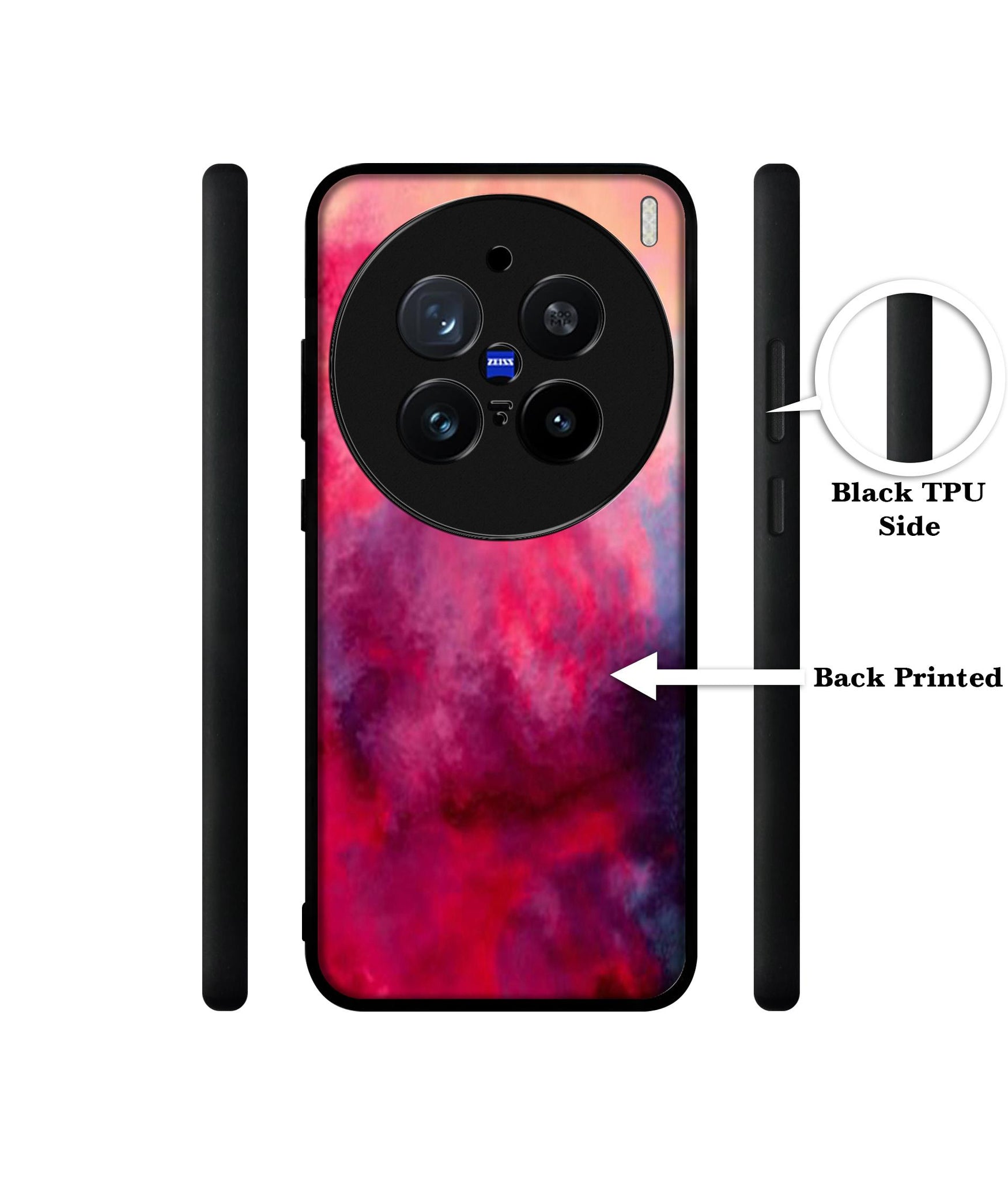 Holi Color Design Designer 2D Printed Back Case Cover for Vivo X200 Pro 5G