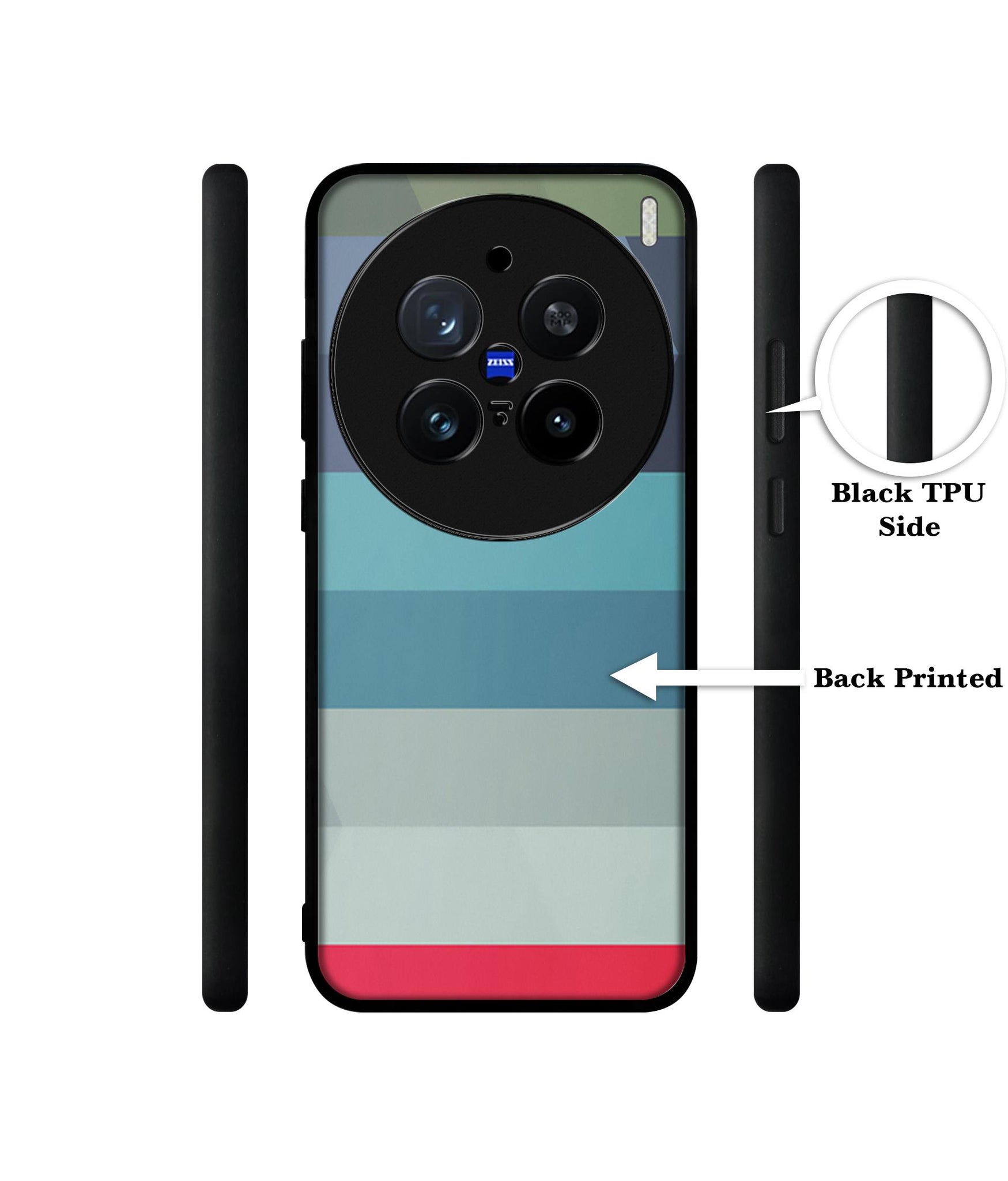 Colorful Lines Design Designer 2D Printed Back Case Cover for Vivo X200 Pro 5G