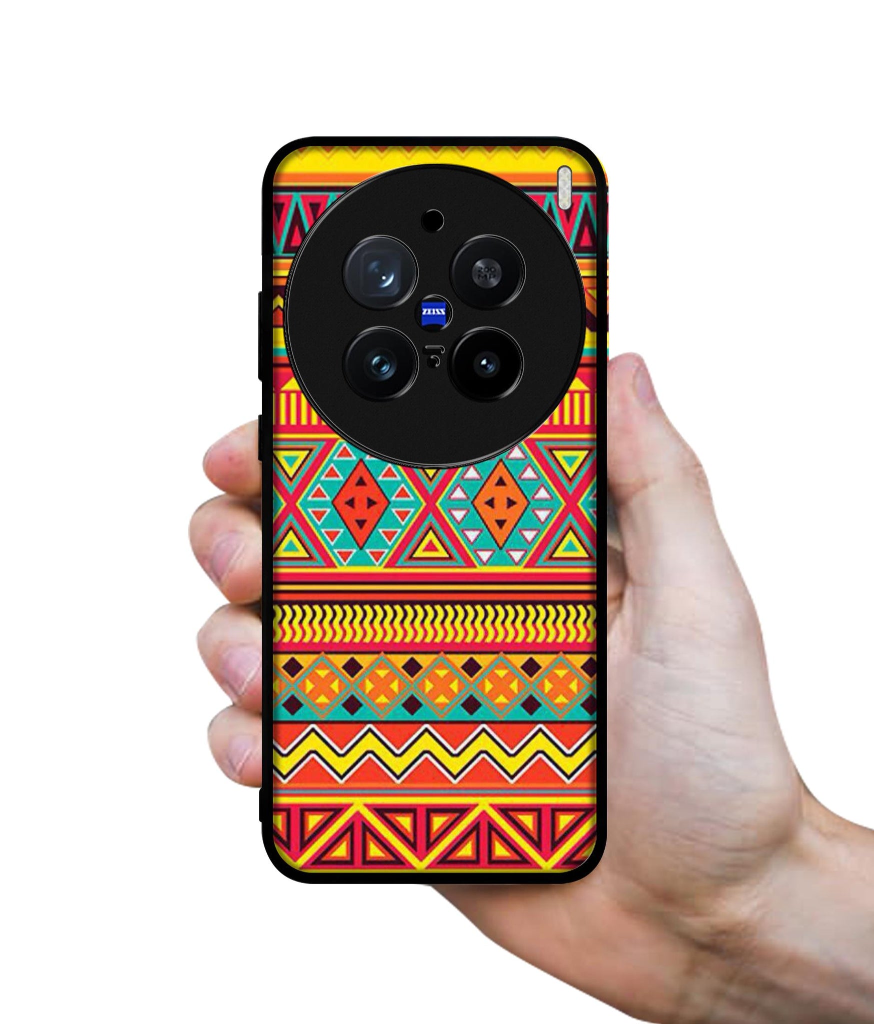 Artistic Rangoli Design Designer 2D Printed Back Case Cover for Vivo X200 Pro 5G