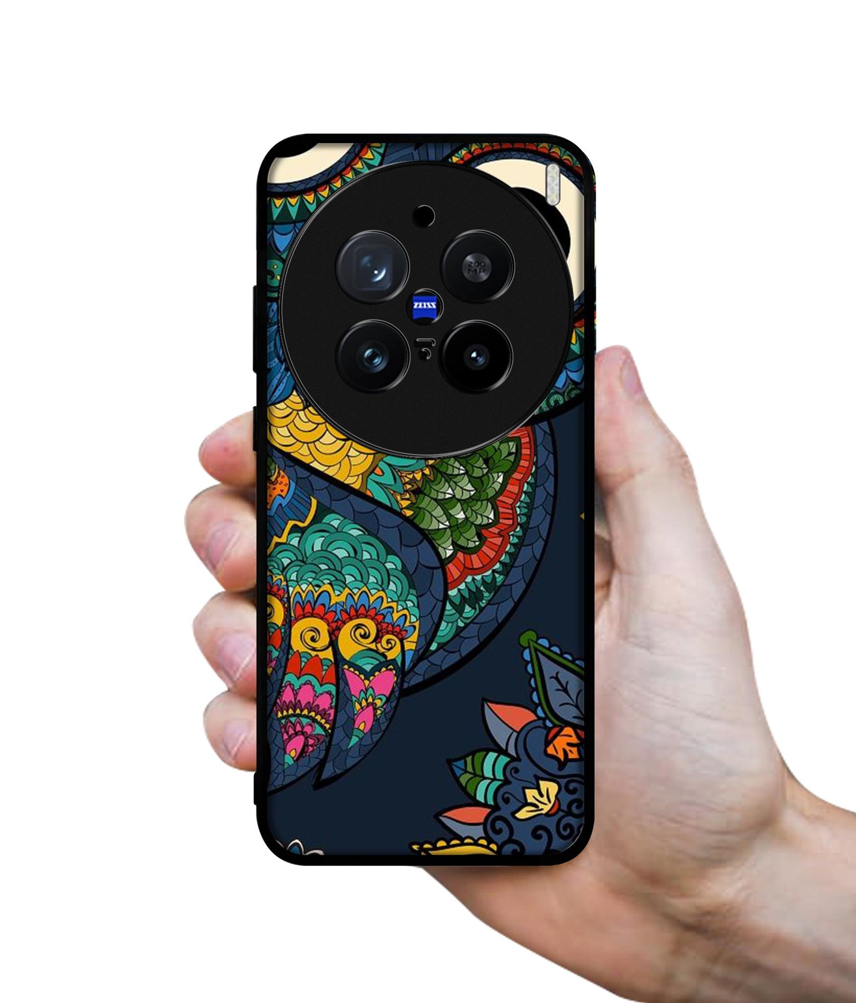 Owl Illustration Design Designer 2D Printed Back Case Cover for Vivo X200 Pro 5G