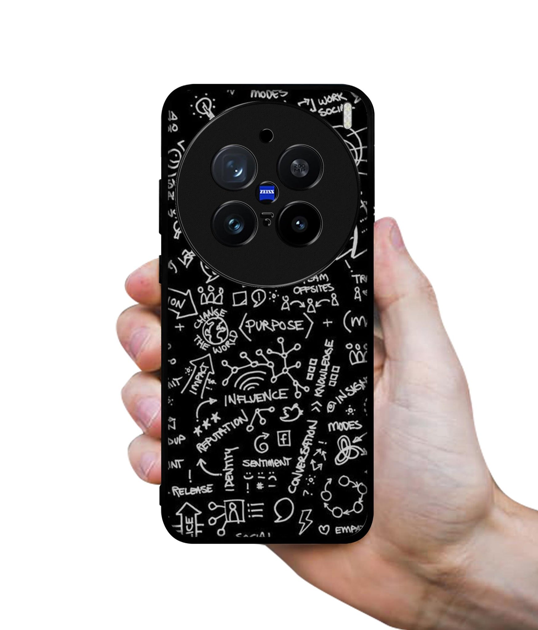 Formulas Design Designer 2D Printed Back Case Cover for Vivo X200 Pro 5G