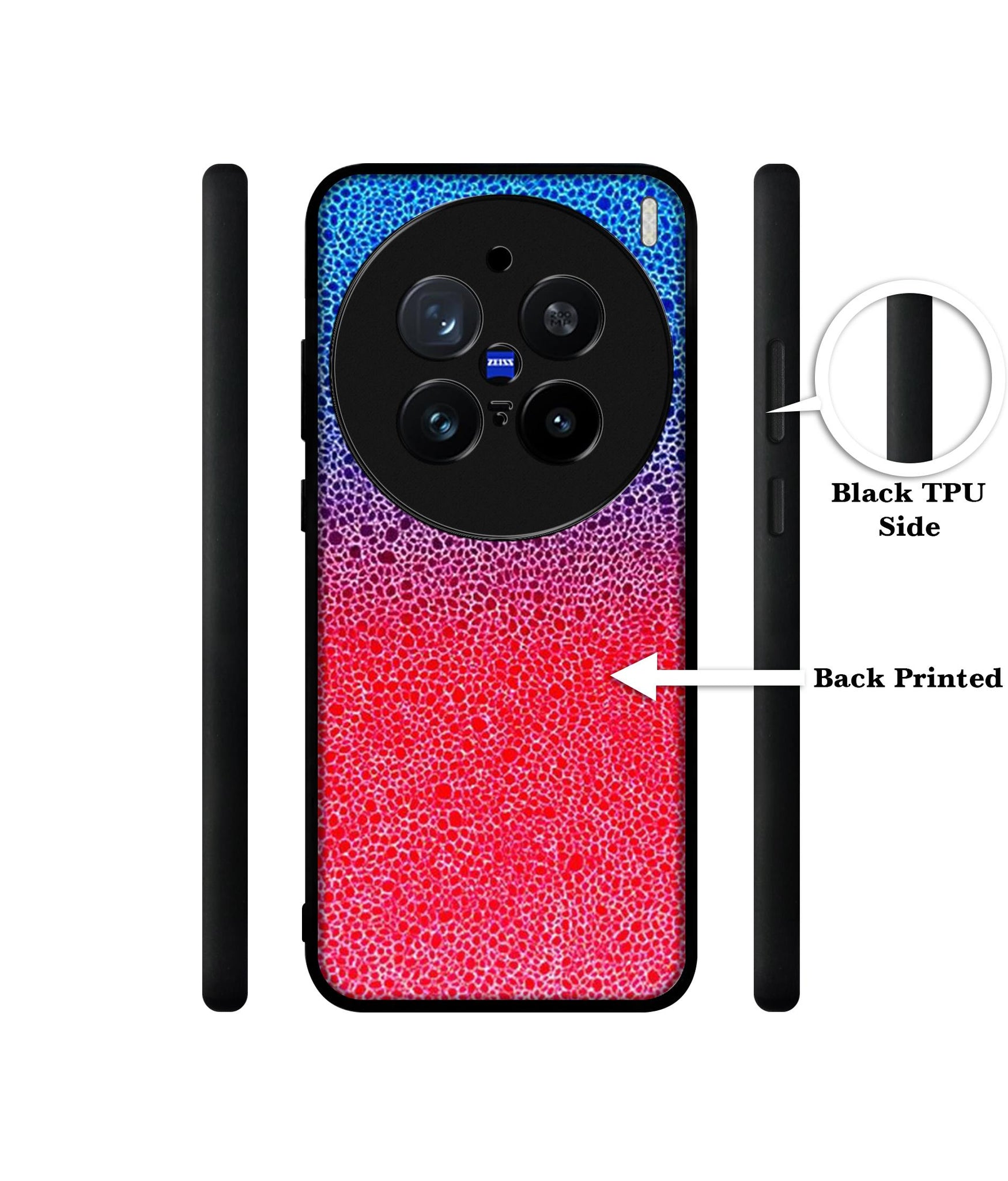 Bubbles Design Designer 2D Printed Back Case Cover for Vivo X200 Pro 5G