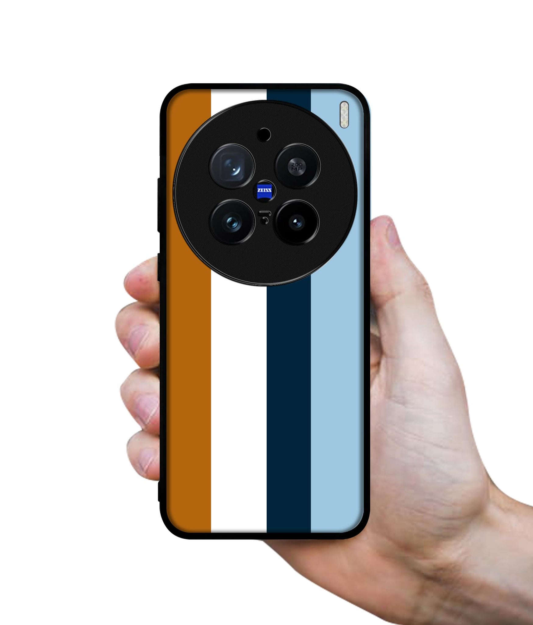 Color Stripes Design Designer 2D Printed Back Case Cover for Vivo X200 Pro 5G