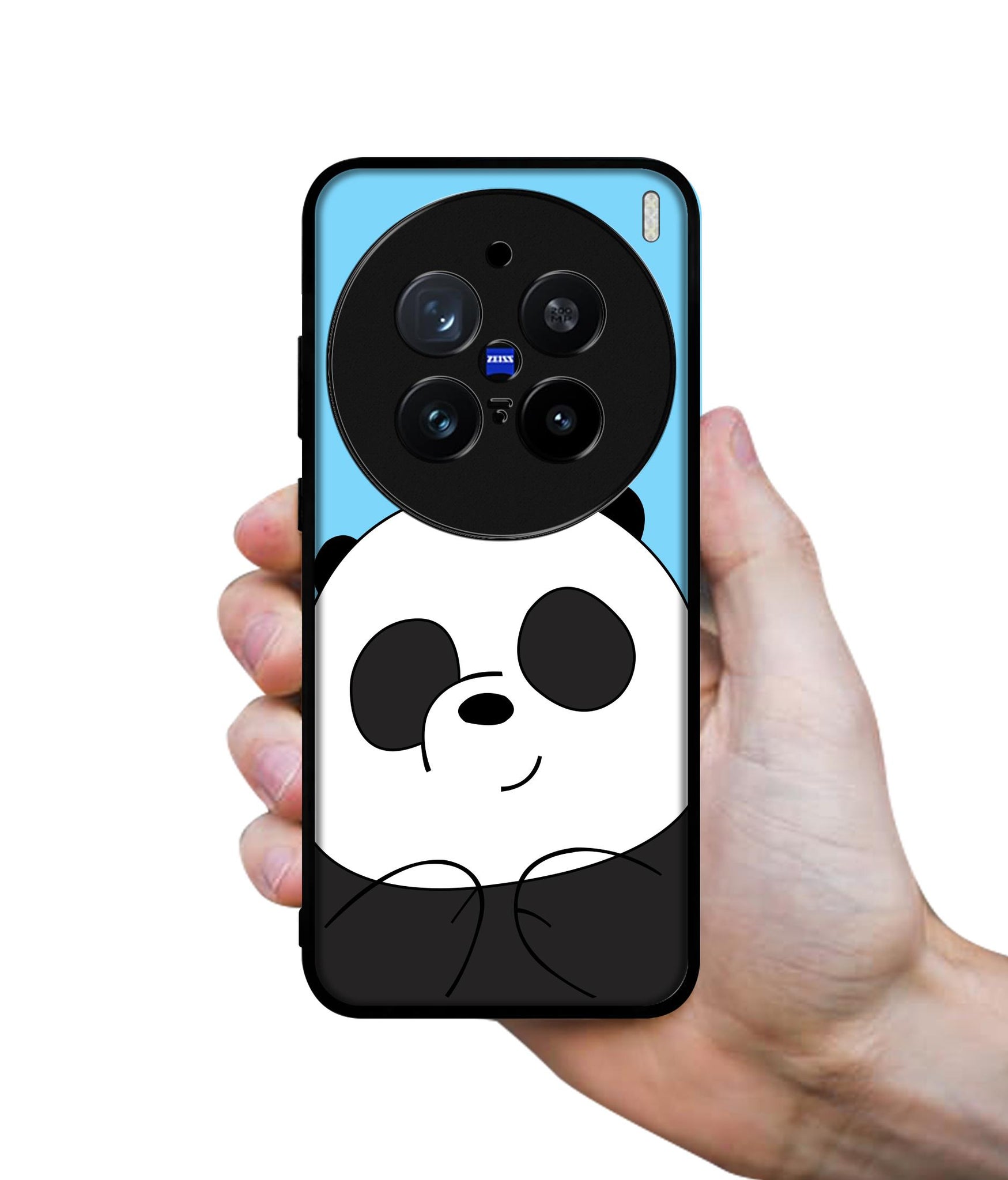 Cute Panda Design Designer 2D Printed Back Case Cover for Vivo X200 Pro 5G