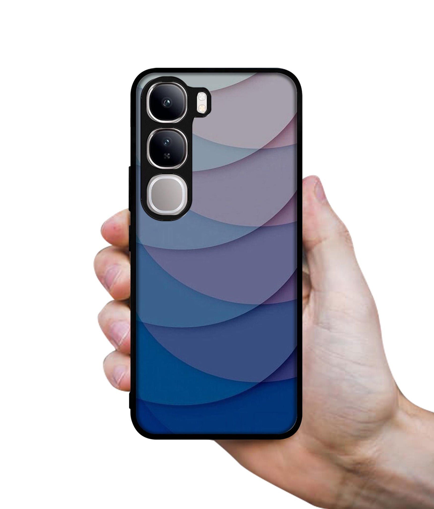 Waves Pattern Print Design Designer 2D Printed Back Case Cover for Vivo Y300 5G / V40 Lite 5G