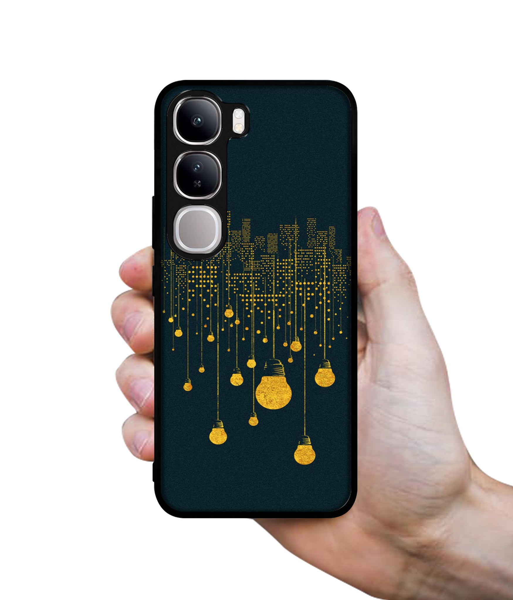 City Light Pattern Design Designer 2D Printed Back Case Cover for Vivo Y300 5G / V40 Lite 5G