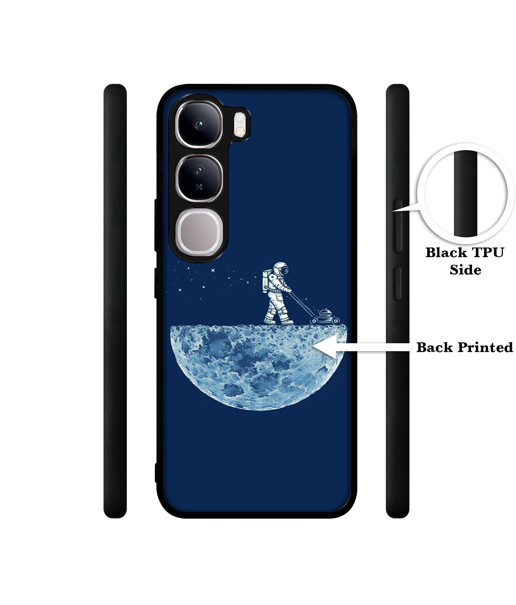 Moon Walk Design Designer 2D Printed Back Case Cover for Vivo Y300 5G / V40 Lite 5G