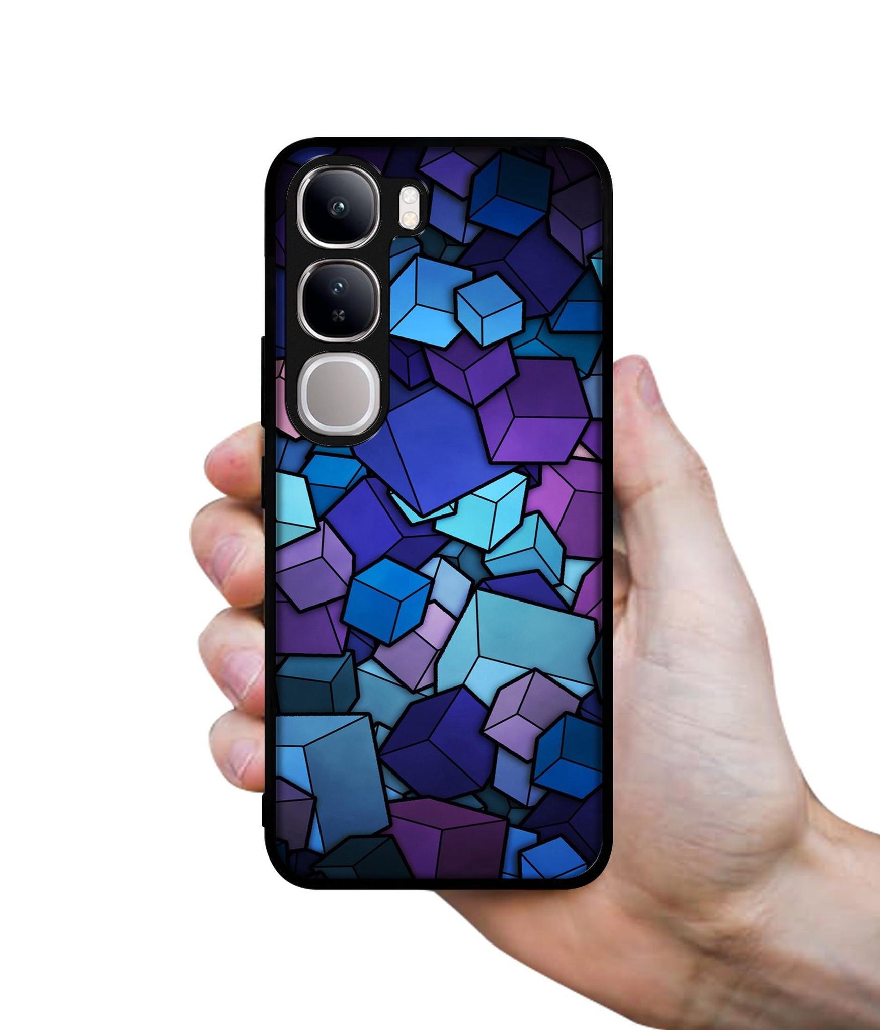 Color Box Design Designer 2D Printed Back Case Cover for Vivo Y300 5G / V40 Lite 5G
