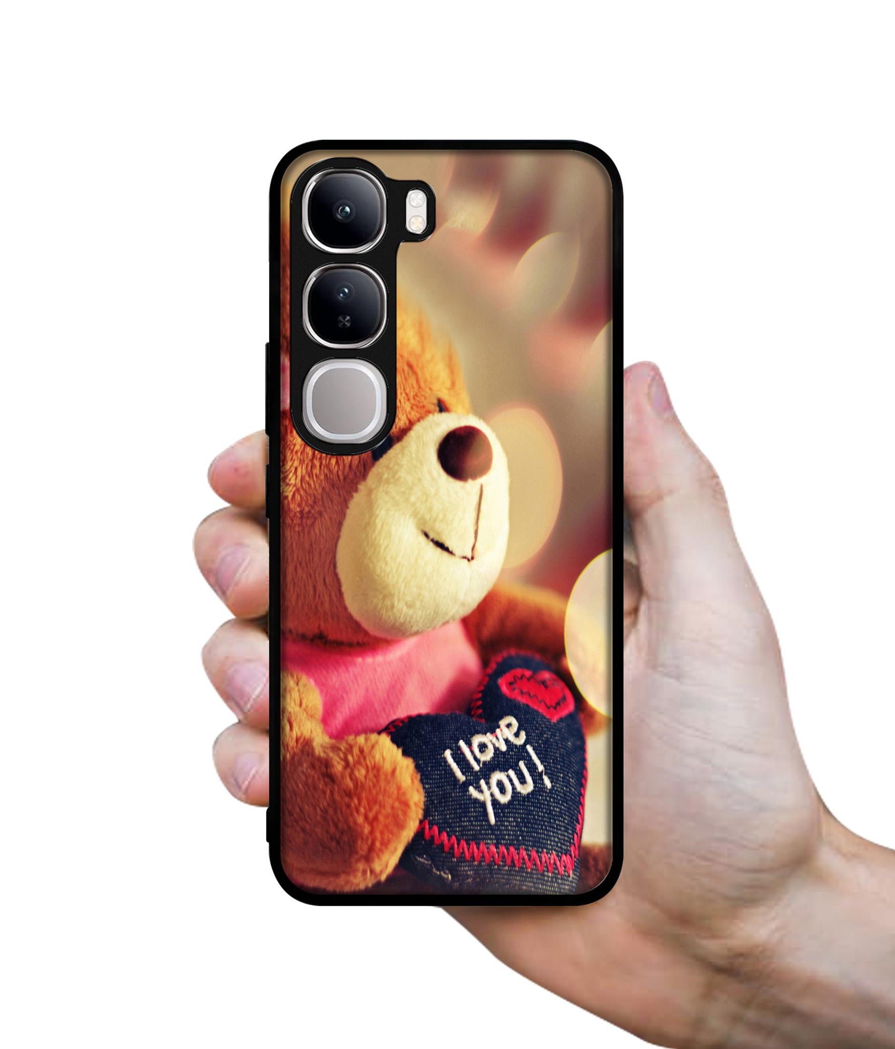 Teddy Bear Design Designer 2D Printed Back Case Cover for Vivo Y300 5G / V40 Lite 5G