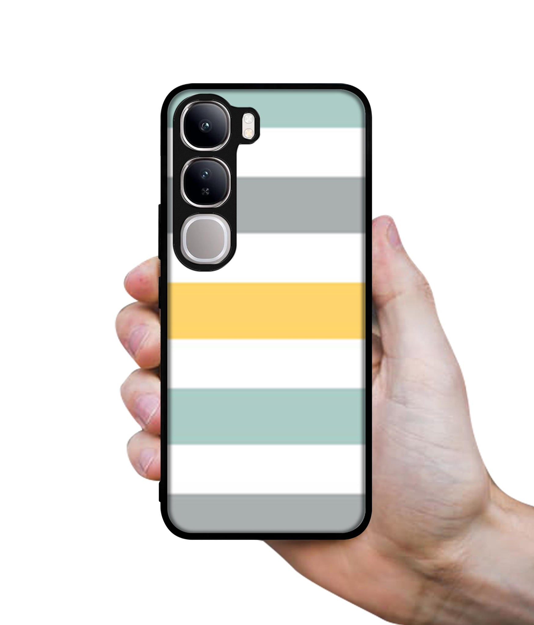 Line Texture Design Designer 2D Printed Back Case Cover for Vivo Y300 5G / V40 Lite 5G