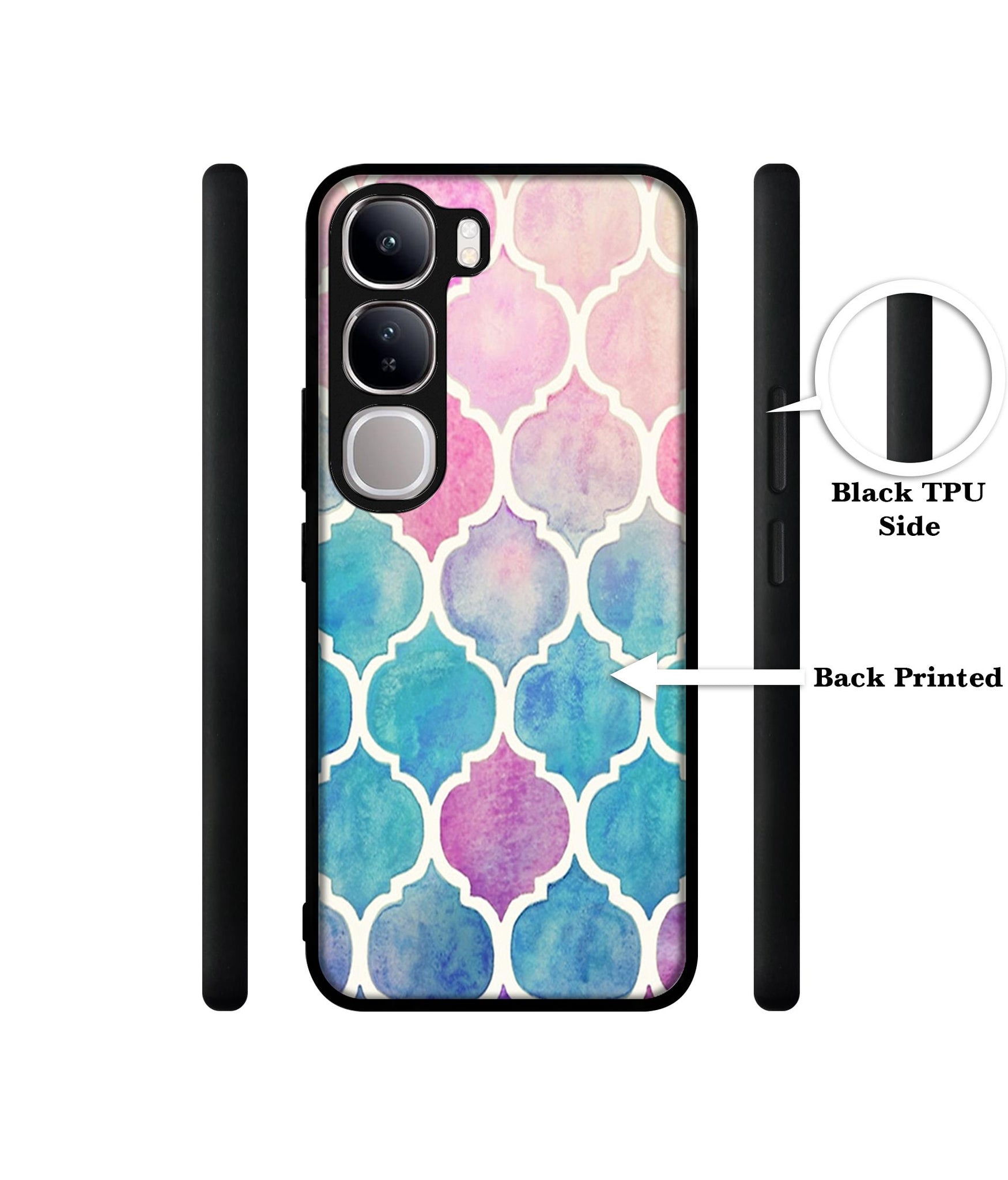 Patterns Art Design Designer 2D Printed Back Case Cover for Vivo Y300 5G / V40 Lite 5G