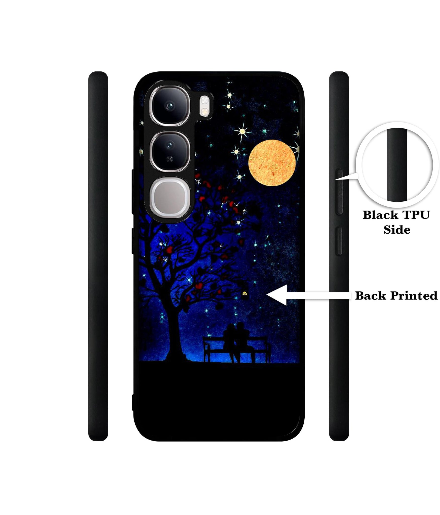 Blue Sky Design Designer 2D Printed Back Case Cover for Vivo Y300 5G / V40 Lite 5G