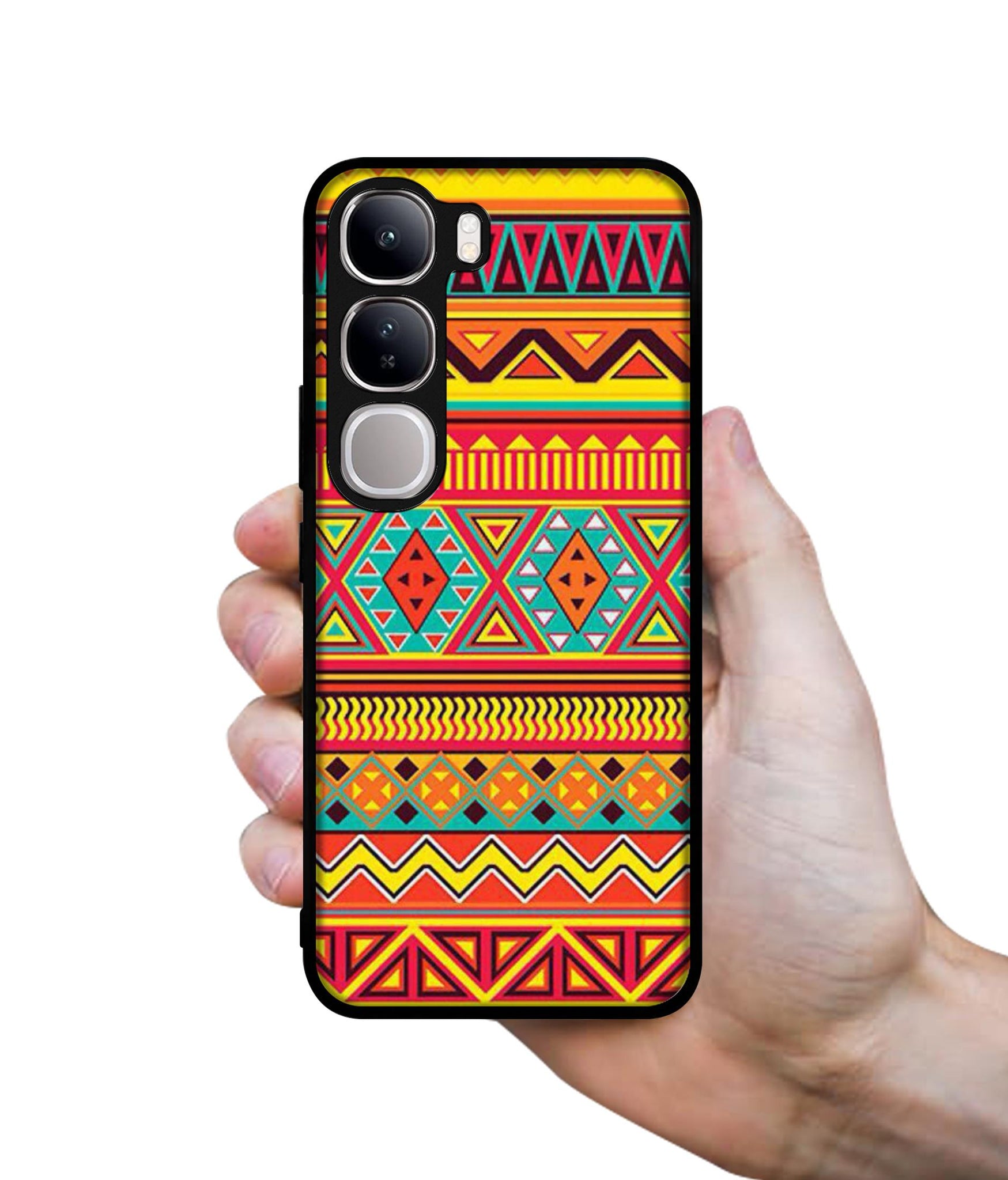 Artistic Rangoli Design Designer 2D Printed Back Case Cover for Vivo Y300 5G / V40 Lite 5G