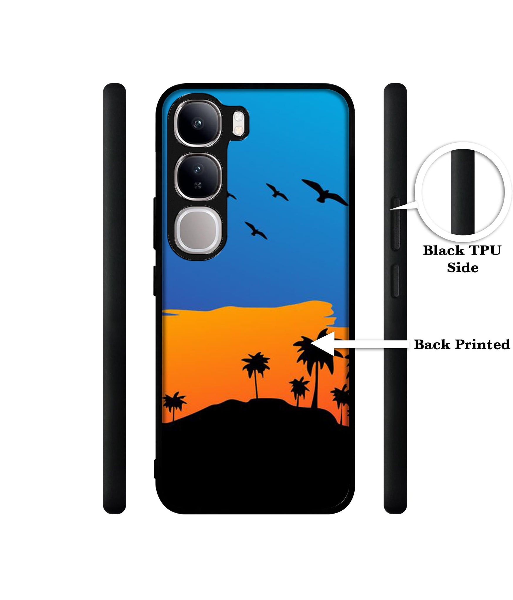 Nature Design Designer 2D Printed Back Case Cover for Vivo Y300 5G / V40 Lite 5G