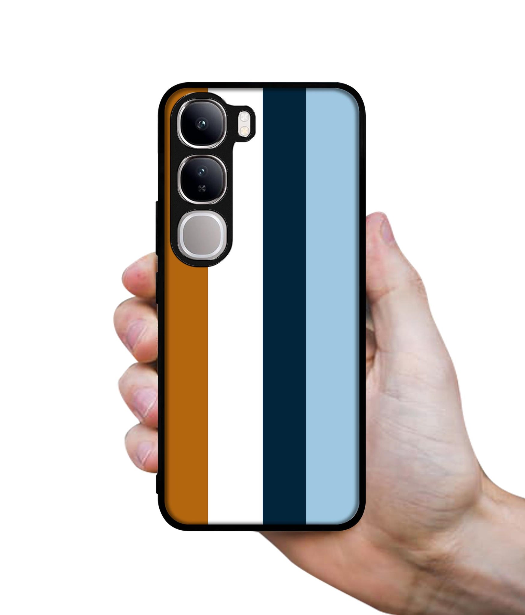 Color Stripes Design Designer 2D Printed Back Case Cover for Vivo Y300 5G / V40 Lite 5G
