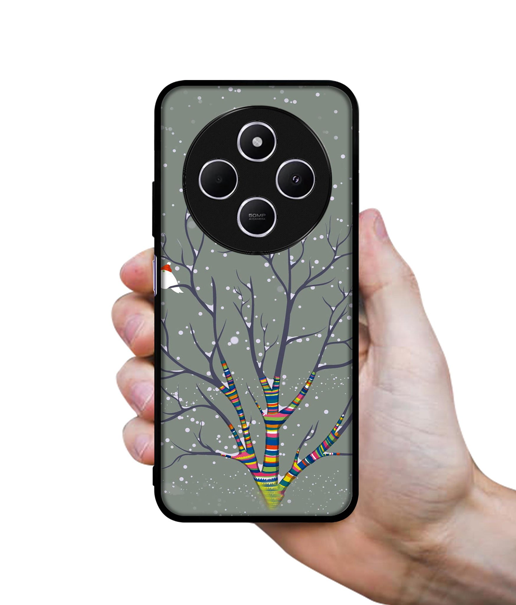 Winter Pattern Print Design Designer 2D Printed Back Case Cover for Mi Redmi A4 5G / 14C 5G / 14R 5G / Poco C75 5G