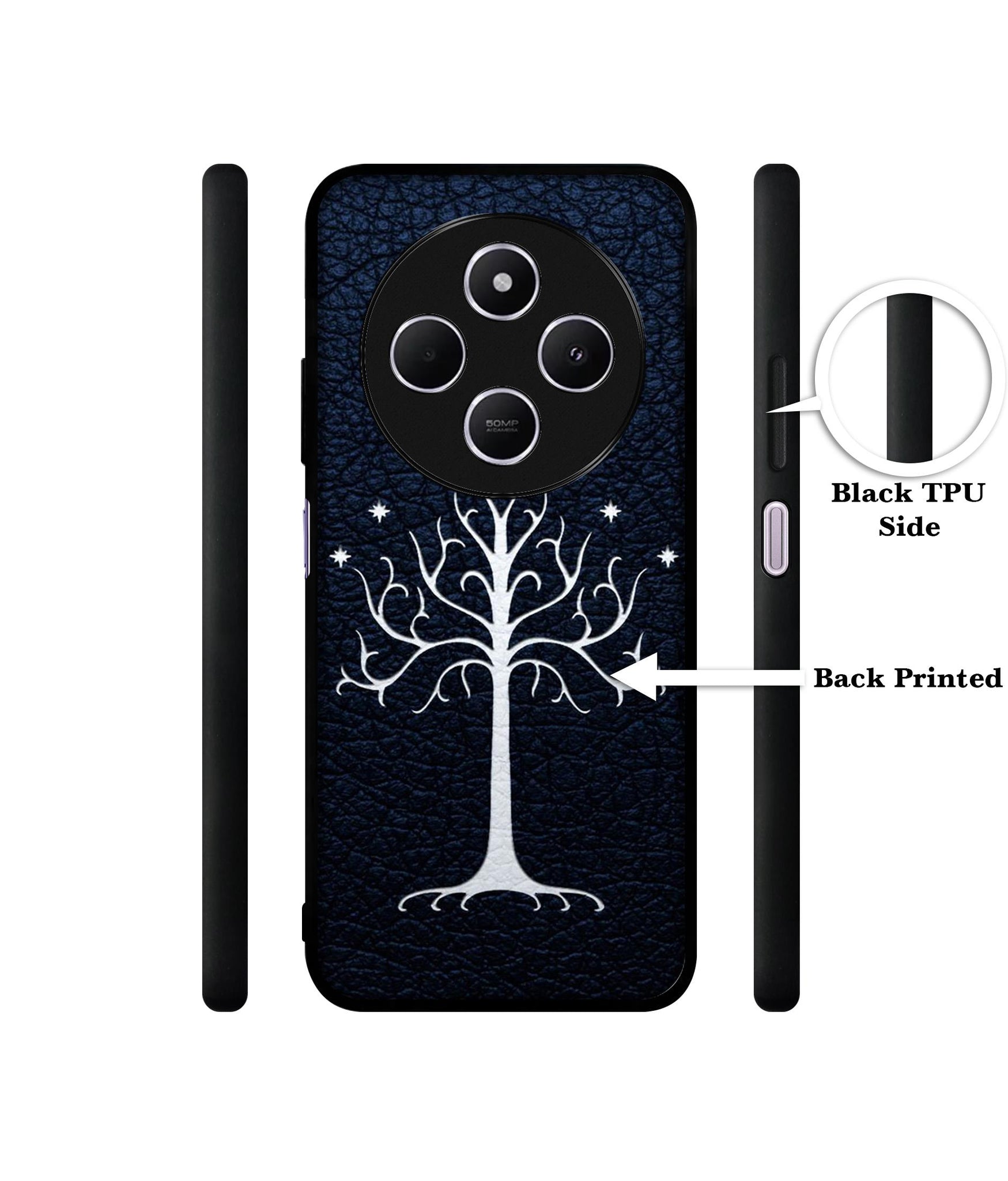 Magic Tree Pattern Design Designer 2D Printed Back Case Cover for Mi Redmi A4 5G / 14C 5G / 14R 5G / Poco C75 5G