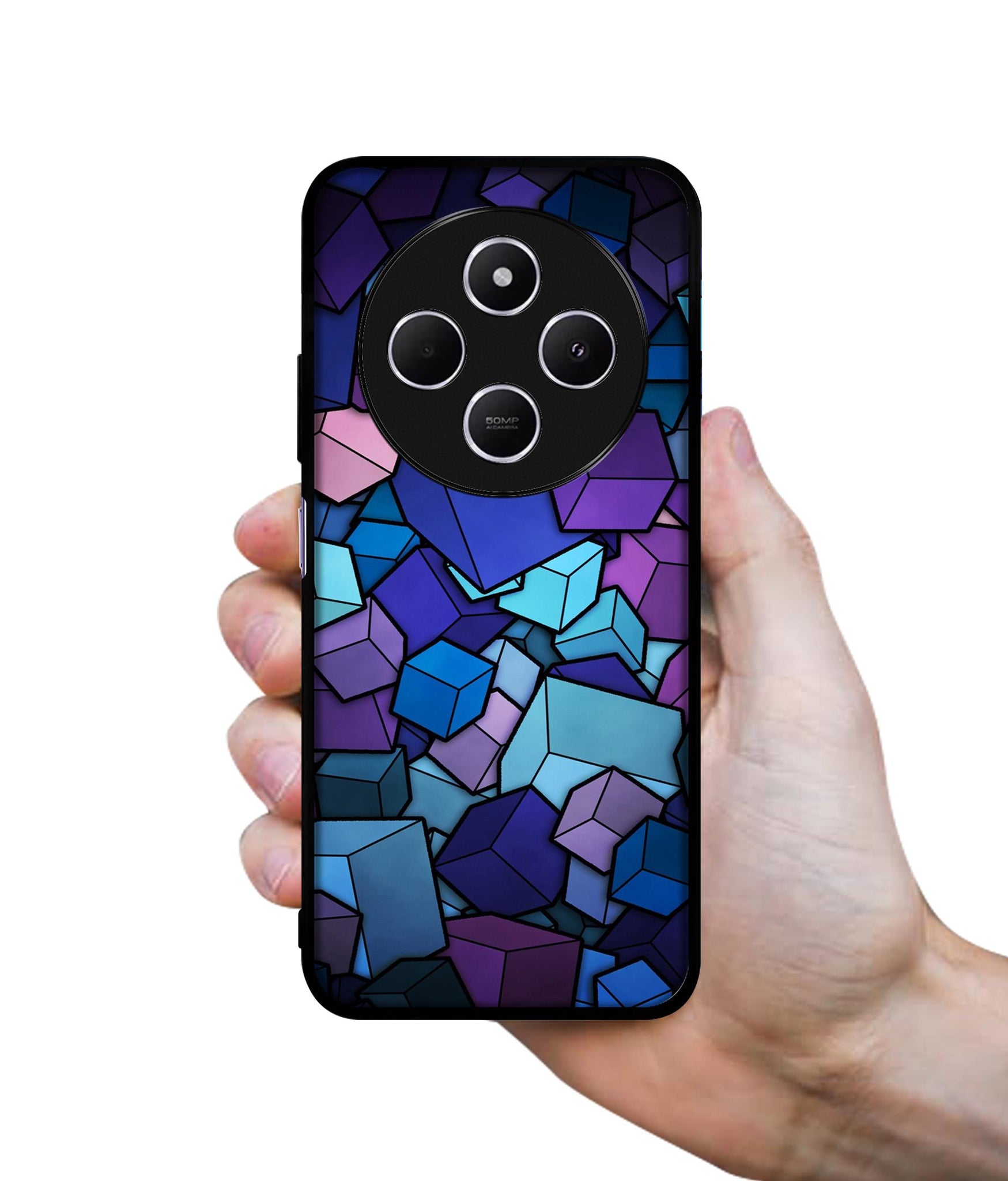 Color Box Design Designer 2D Printed Back Case Cover for Mi Redmi A4 5G / 14C 5G / 14R 5G / Poco C75 5G