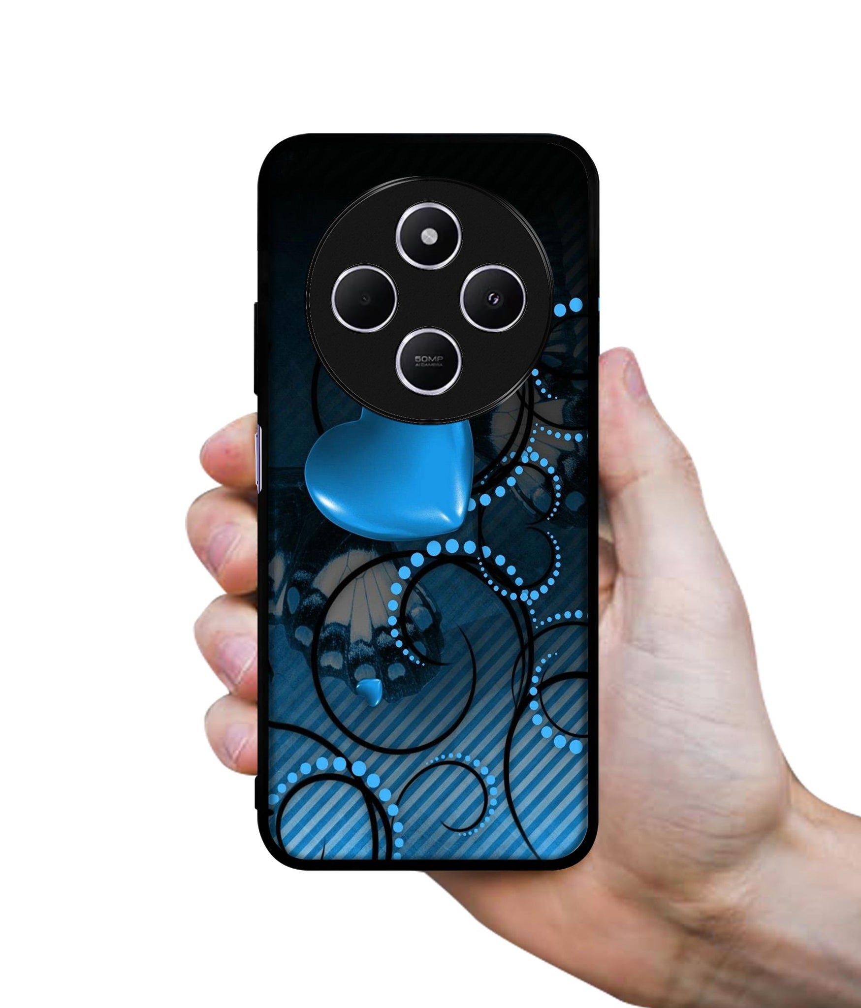 Hart Design Designer 2D Printed Back Case Cover for Mi Redmi A4 5G / 14C 5G / 14R 5G / Poco C75 5G