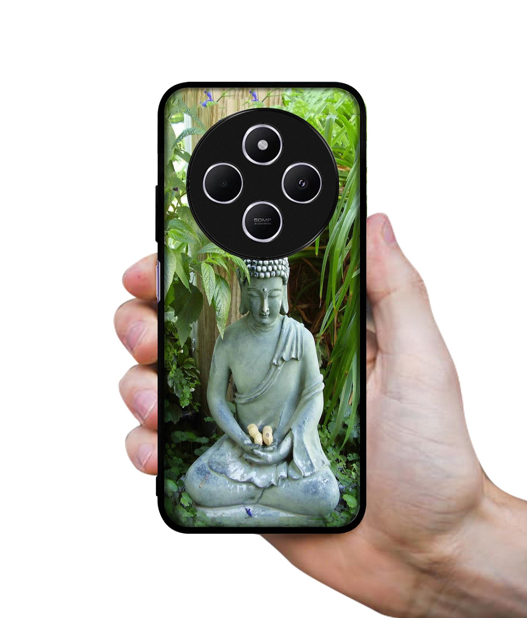 Buddhism Design Designer 2D Printed Back Case Cover for Mi Redmi A4 5G / 14C 5G / 14R 5G / Poco C75 5G
