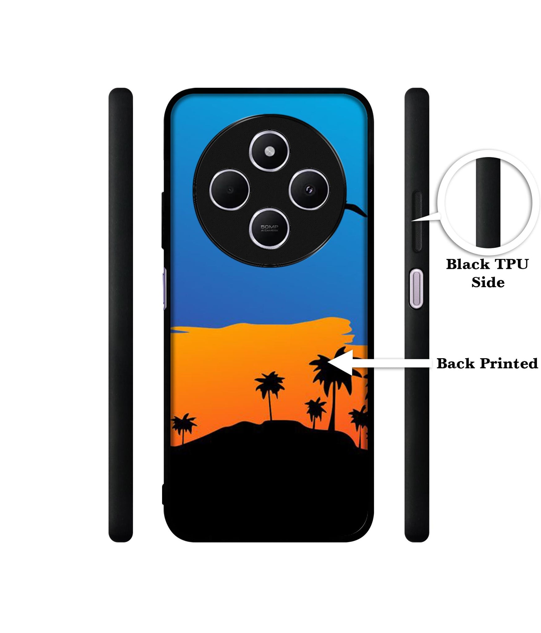 Nature Design Designer 2D Printed Back Case Cover for Mi Redmi A4 5G / 14C 5G / 14R 5G / Poco C75 5G