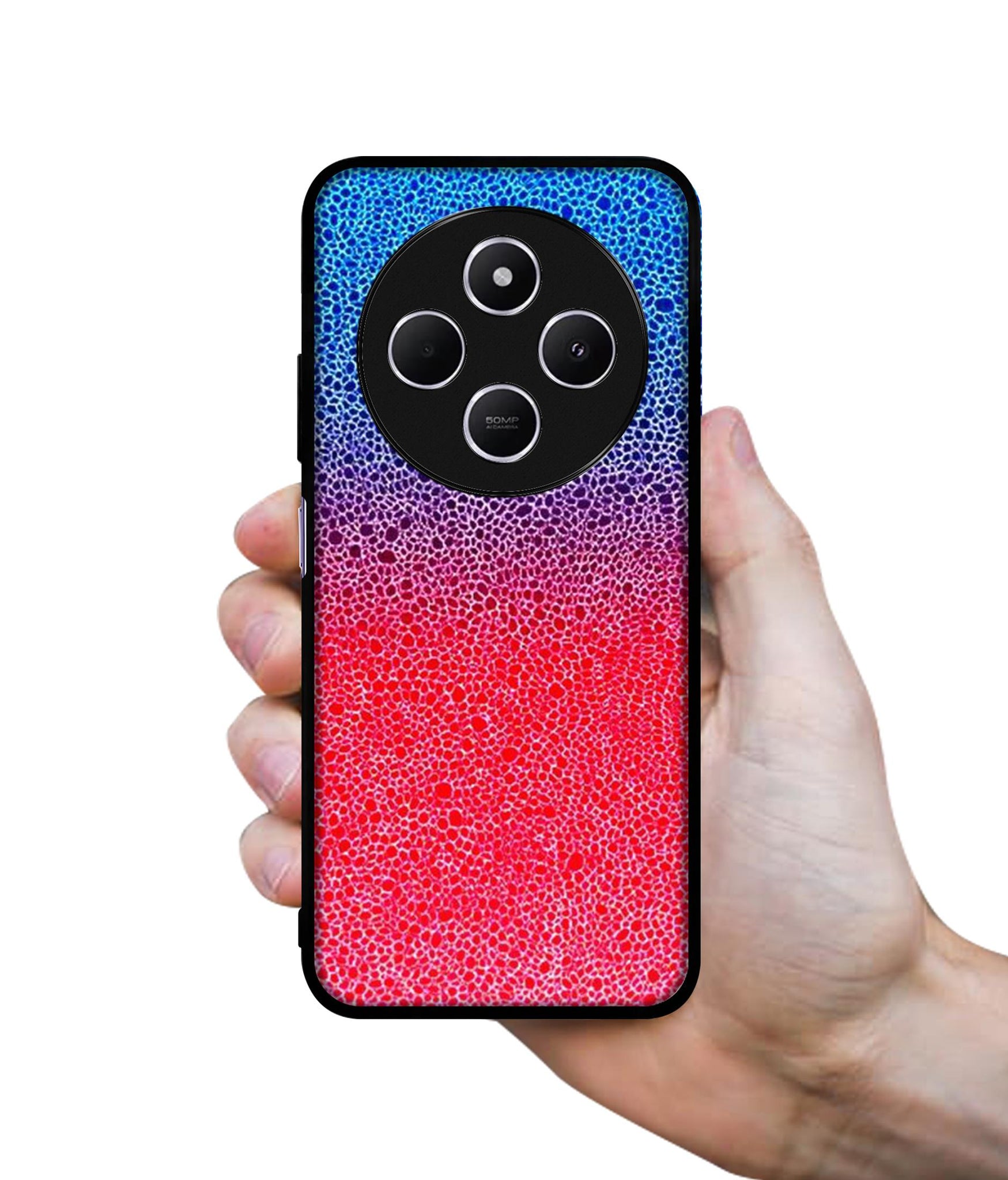 Bubbles Design Designer 2D Printed Back Case Cover for Mi Redmi A4 5G / 14C 5G / 14R 5G / Poco C75 5G
