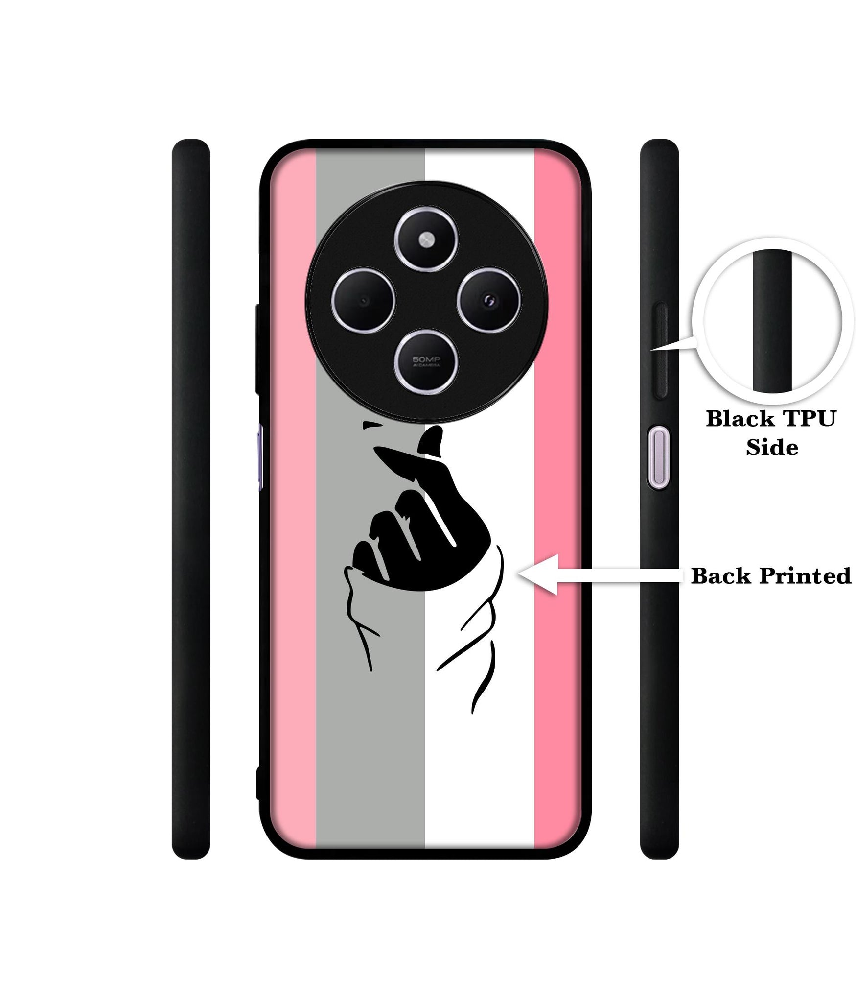 Cute Mini Love Design Designer 2D Printed Back Case Cover for Mi Redmi A4 5G / 14C 5G / 14R 5G / Poco C75 5G