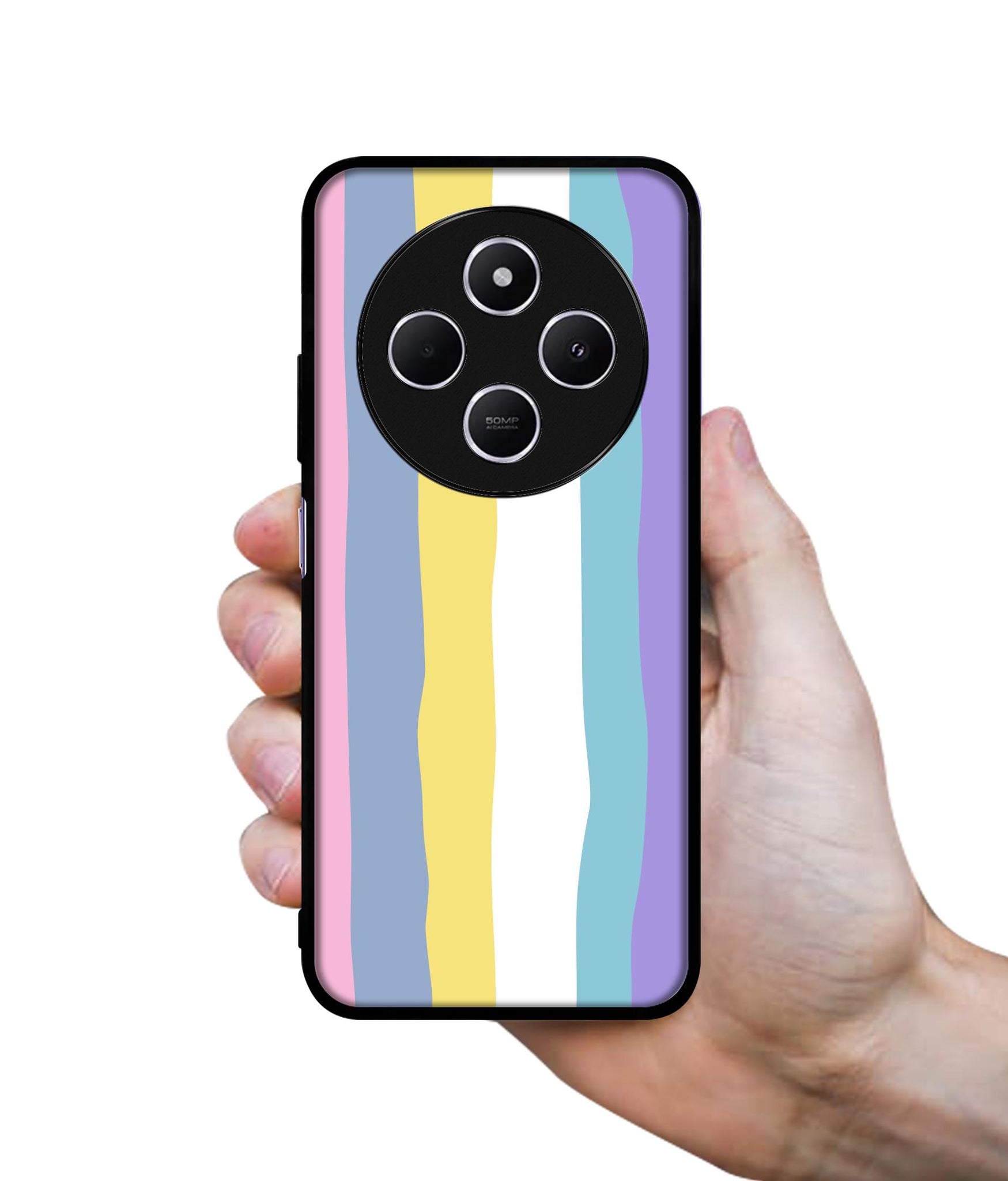 Beautiful Colors Design Designer 2D Printed Back Case Cover for Mi Redmi A4 5G / 14C 5G / 14R 5G / Poco C75 5G
