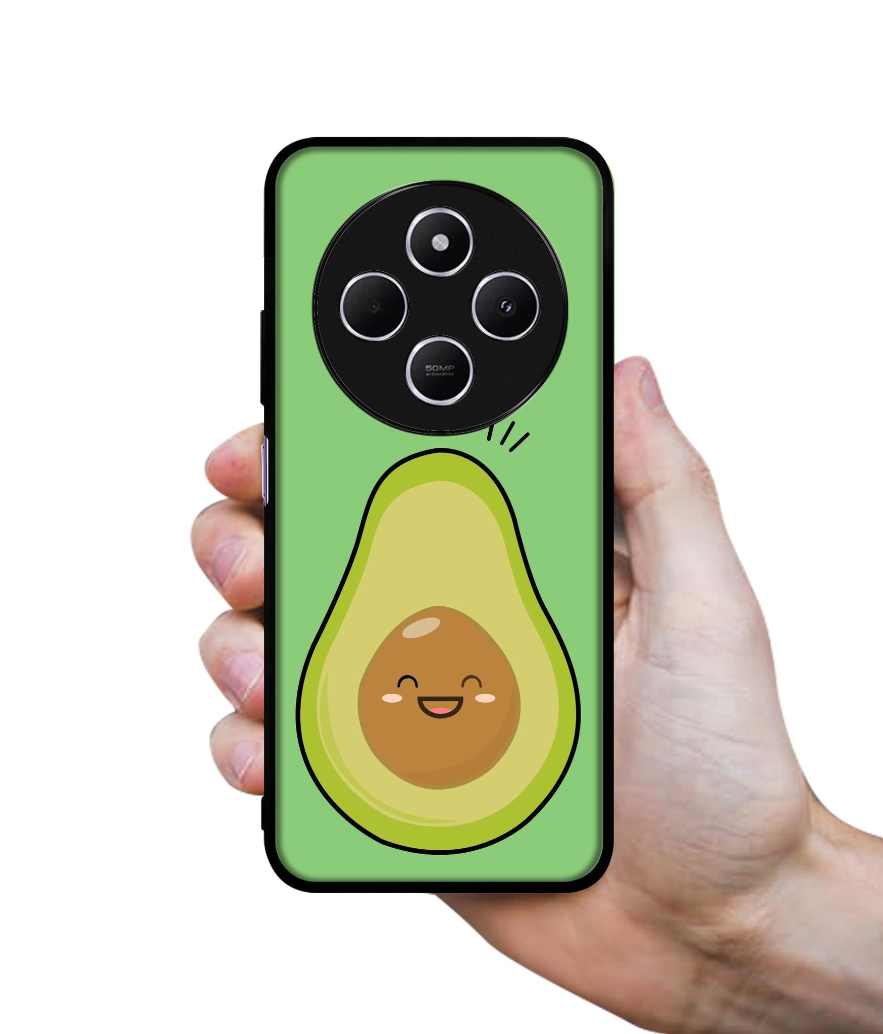 Avocados Design Designer 2D Printed Back Case Cover for Mi Redmi A4 5G / 14C 5G / 14R 5G / Poco C75 5G