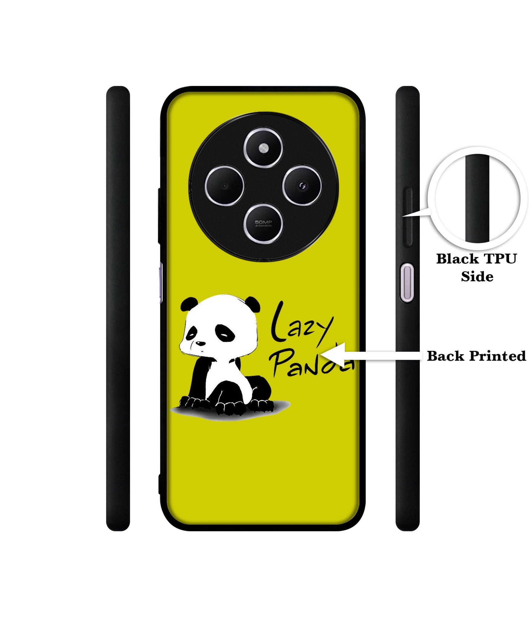 Lazy Panda Design Designer 2D Printed Back Case Cover for Mi Redmi A4 5G / 14C 5G / 14R 5G / Poco C75 5G