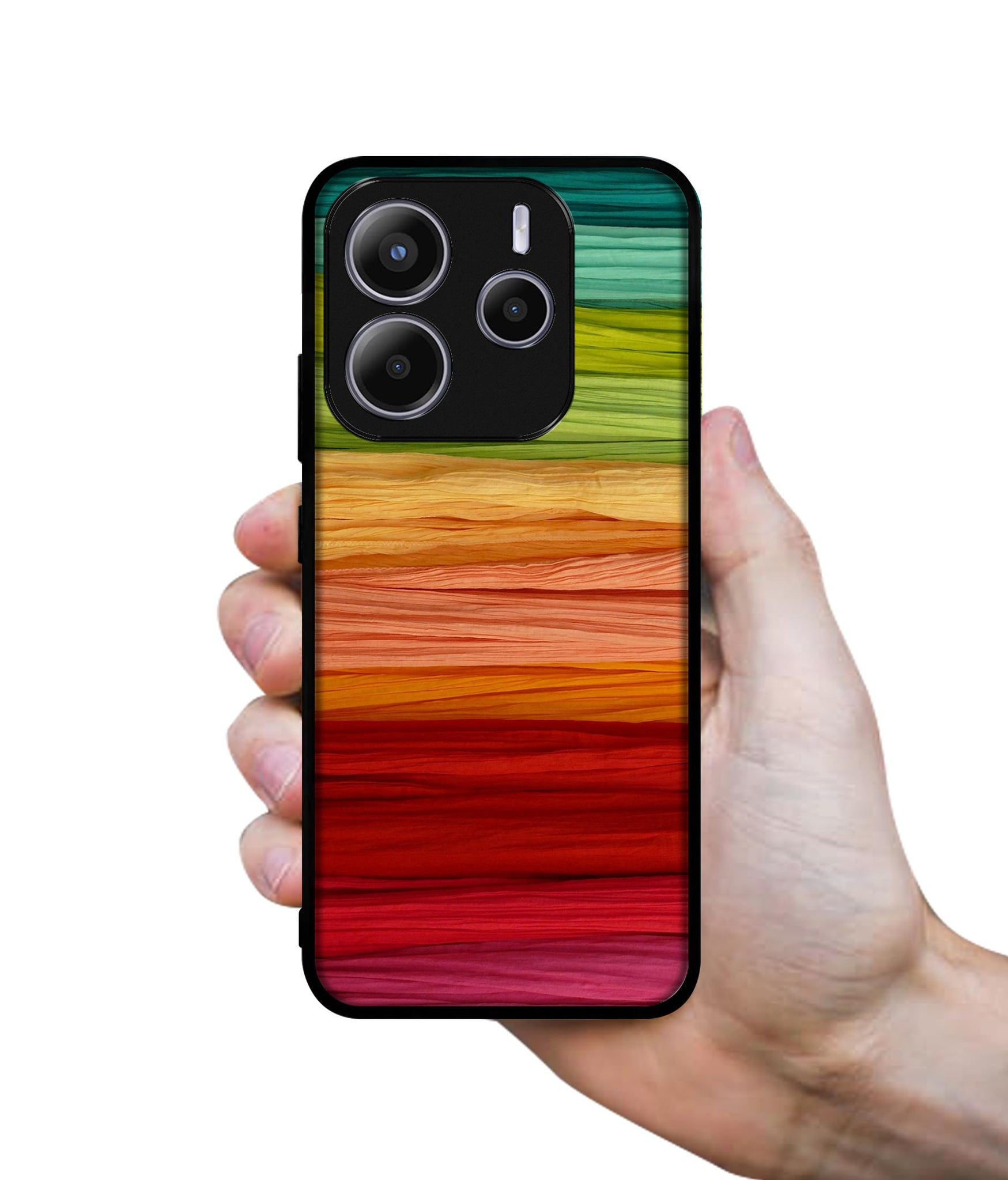 Colorful Thread Design Designer 2D Printed Back Case Cover for Mi Redmi Note 14 5G
