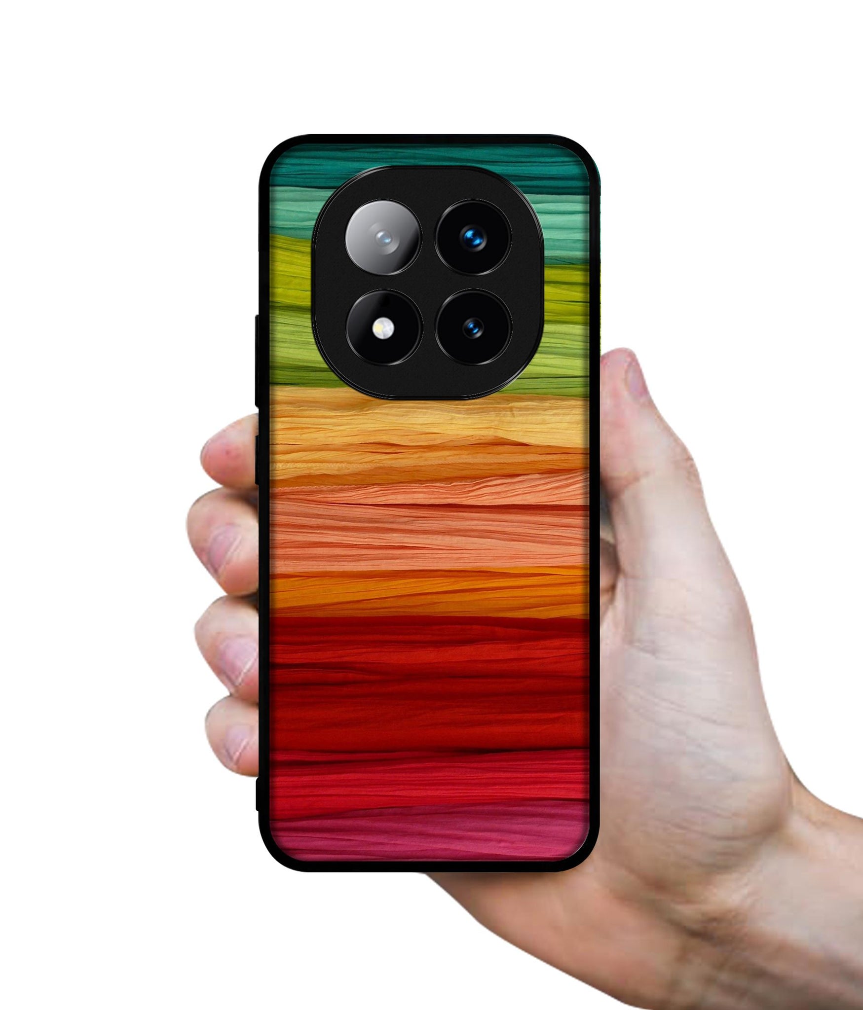 Colorful Thread Design Designer 2D Printed Back Case Cover for Mi Redmi Note 14 Pro 5G