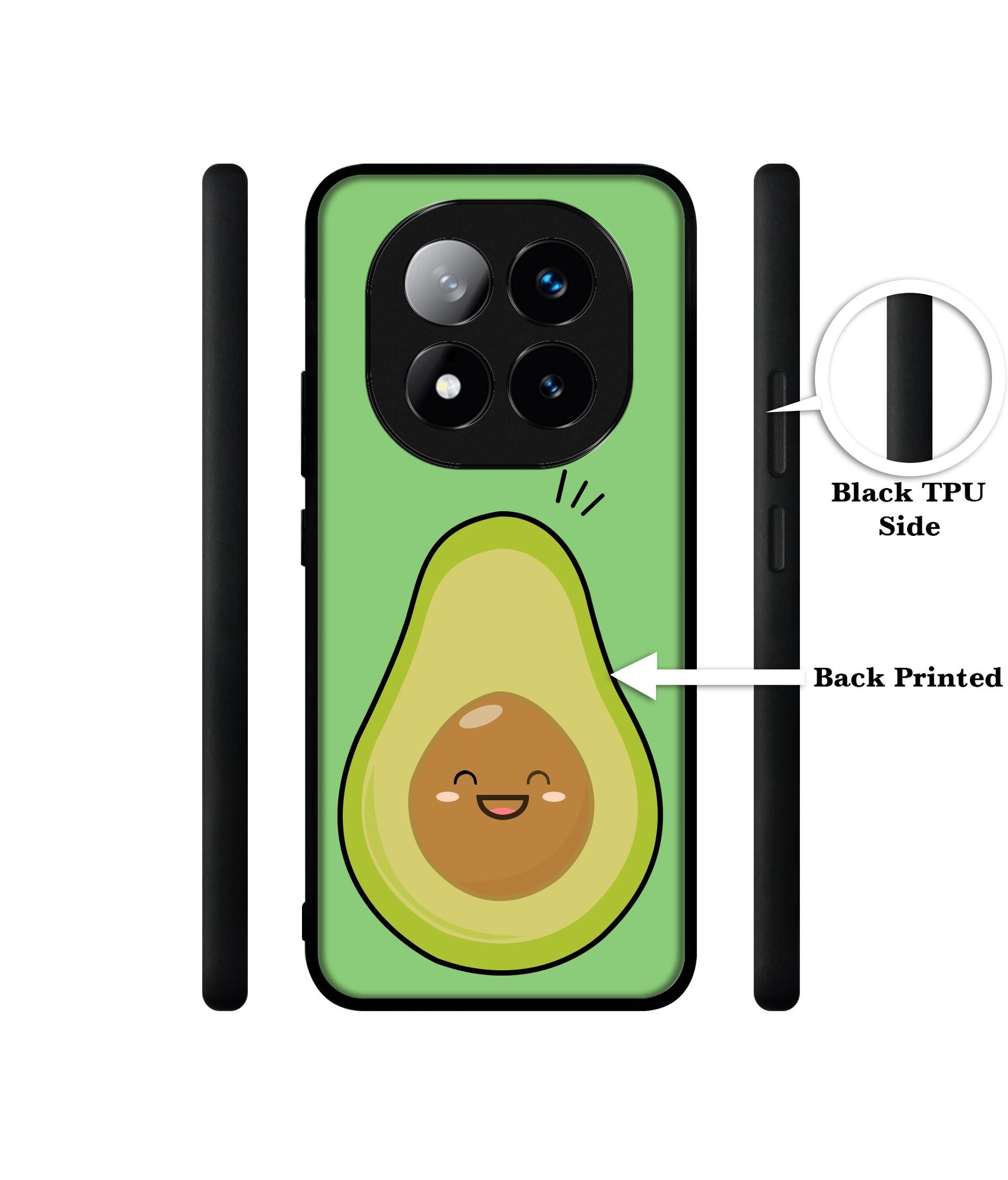 Avocados Design Designer 2D Printed Back Case Cover for Mi Redmi Note 14 Pro 5G