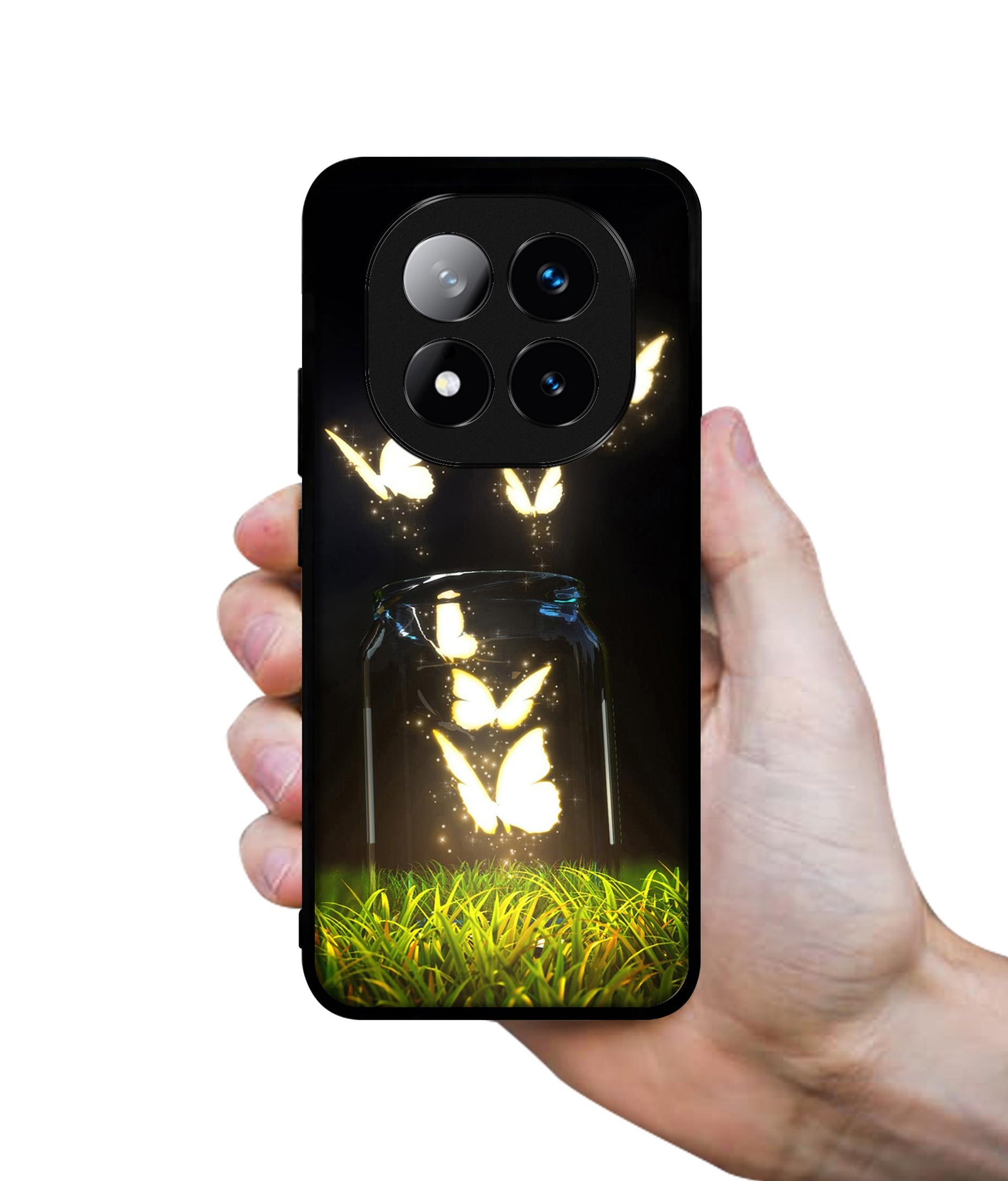 Butterfly Design Designer 2D Printed Back Case Cover for Mi Redmi Note 14 Pro Plus 5G