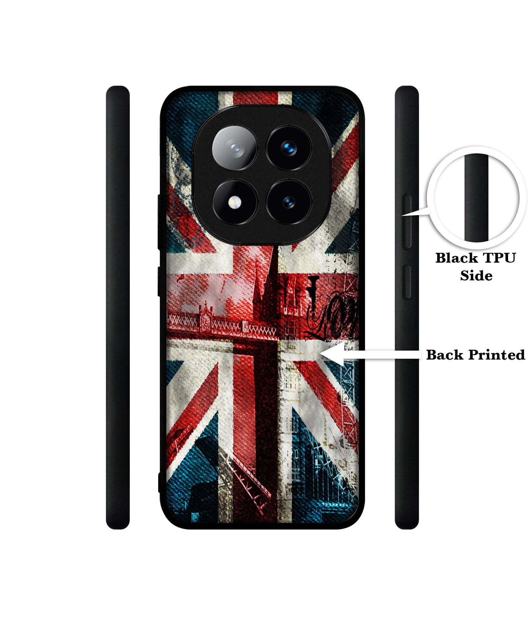 London Flag wallpaper Design Designer 2D Printed Back Case Cover for Mi Redmi Note 14 Pro Plus 5G