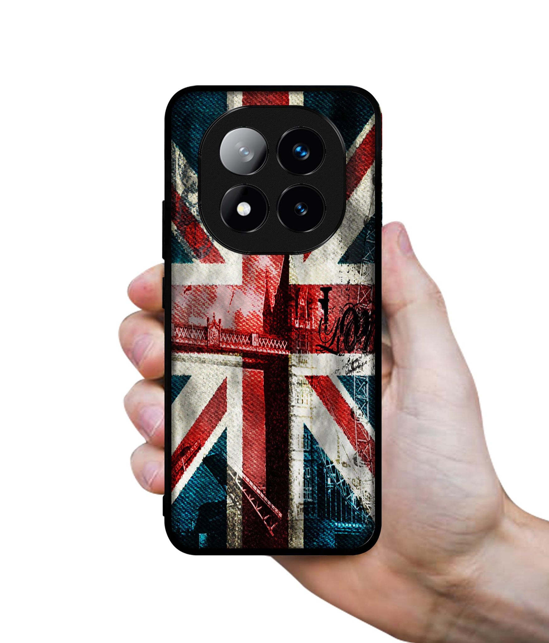London Flag wallpaper Design Designer 2D Printed Back Case Cover for Mi Redmi Note 14 Pro Plus 5G