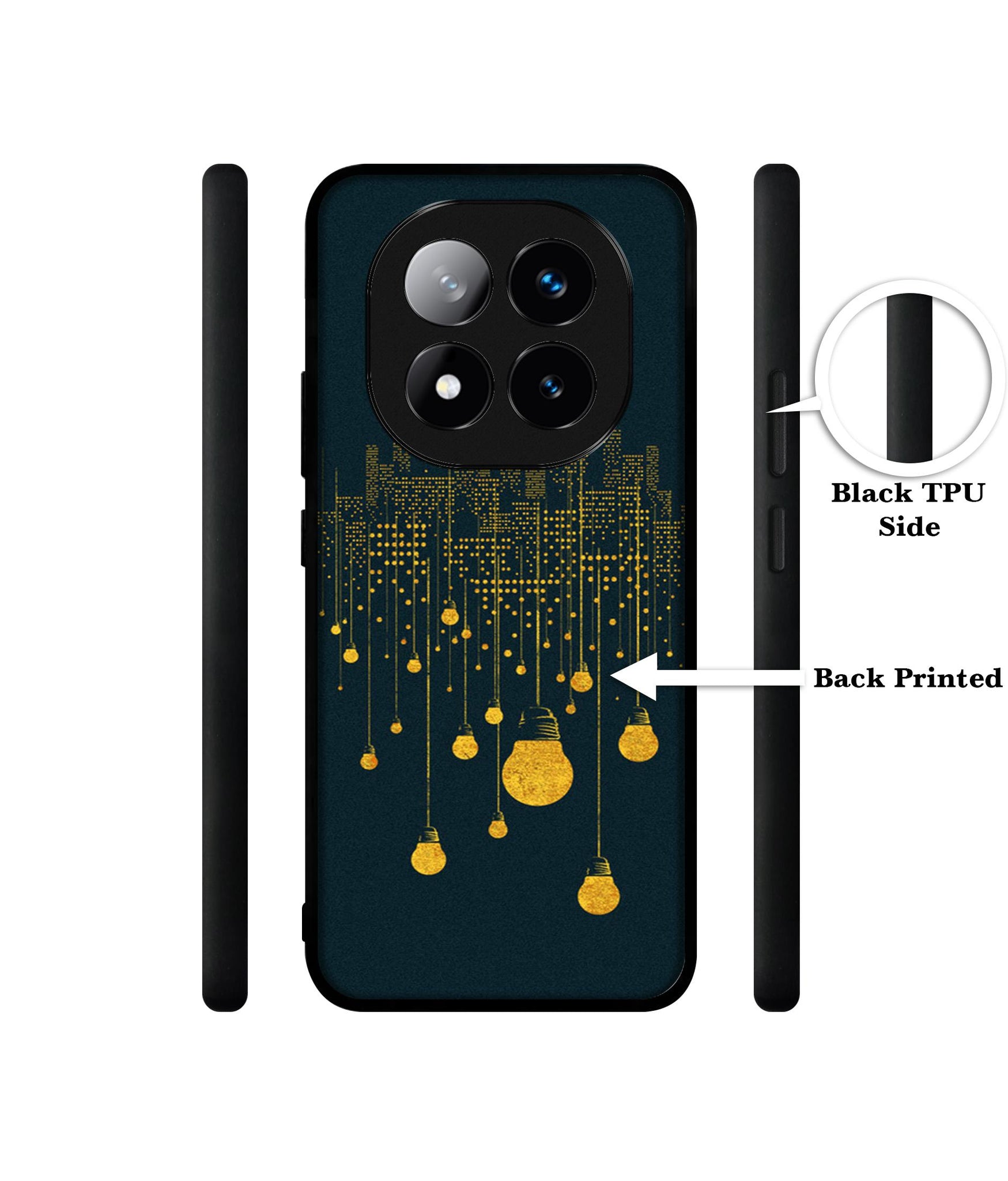 City Light Pattern Design Designer 2D Printed Back Case Cover for Mi Redmi Note 14 Pro Plus 5G