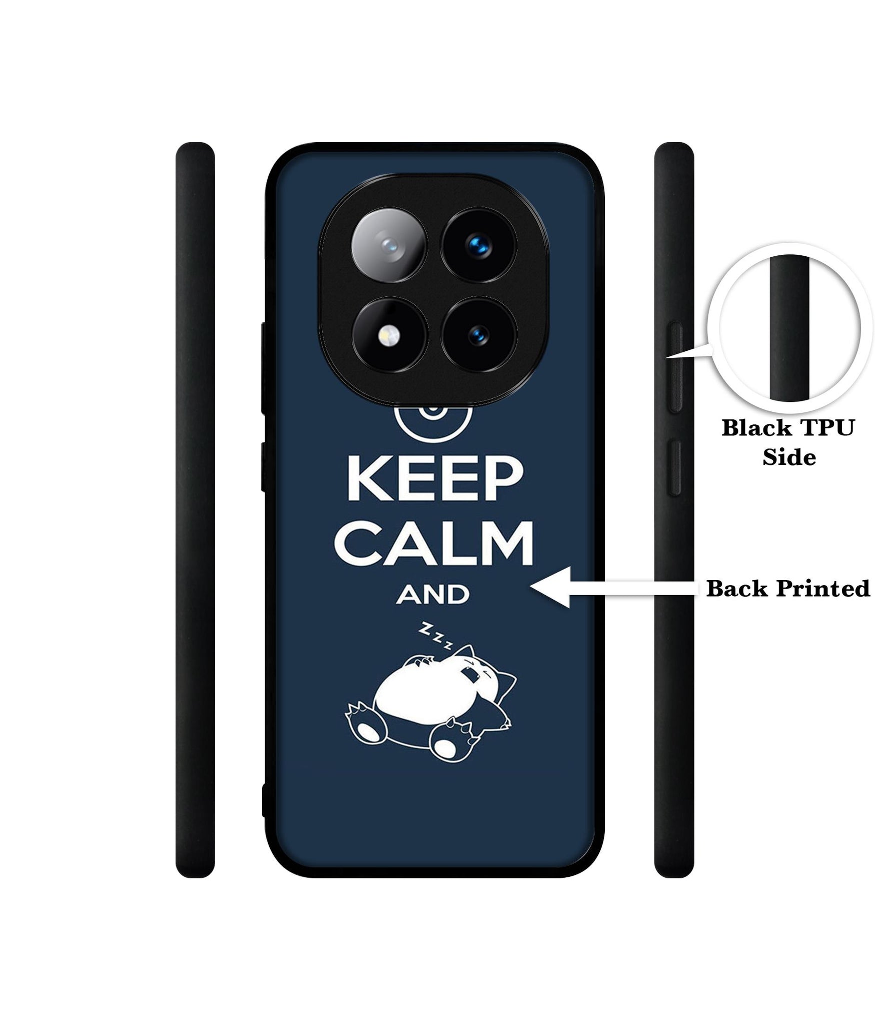 Sleep Pattern Design Designer 2D Printed Back Case Cover for Mi Redmi Note 14 Pro Plus 5G