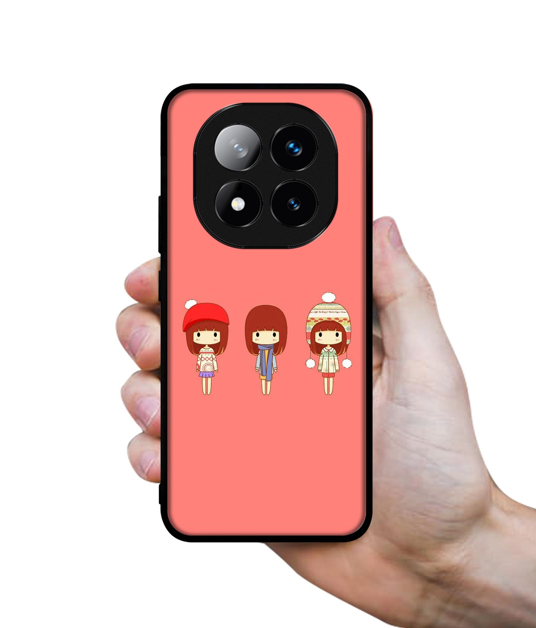 Cute Girls Design Designer 2D Printed Back Case Cover for Mi Redmi Note 14 Pro Plus 5G