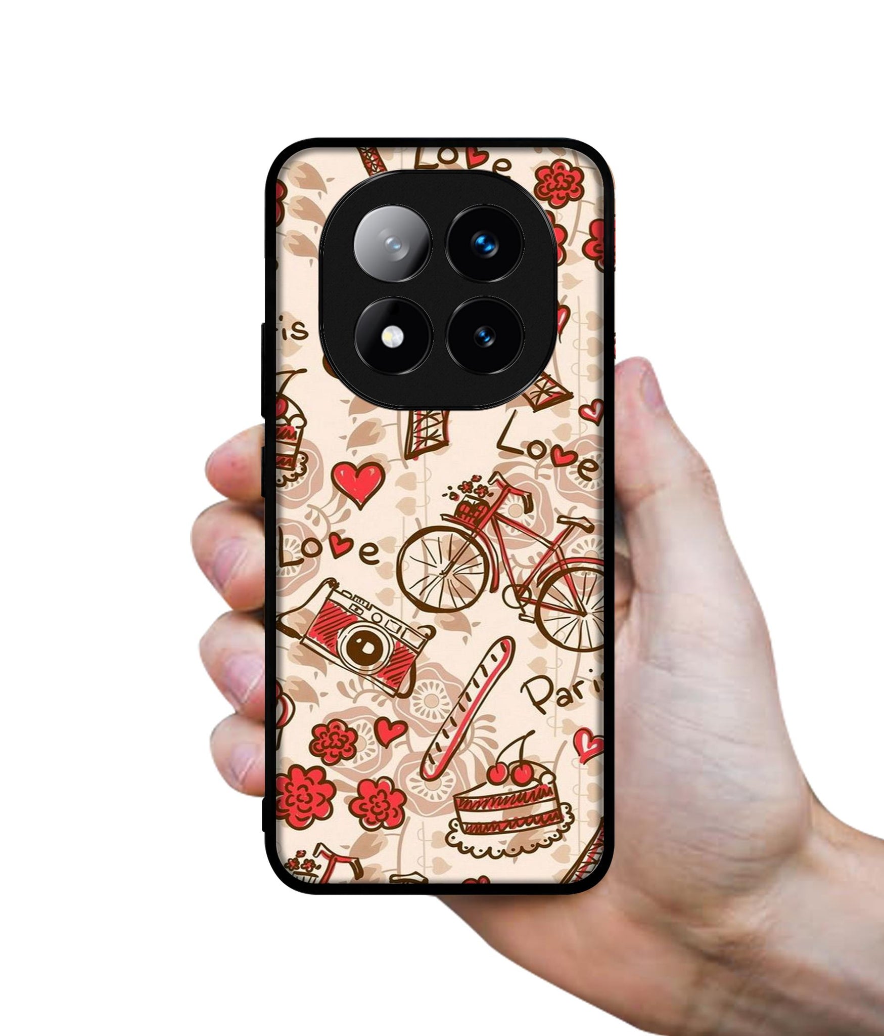 Vintage Paris Design Designer 2D Printed Back Case Cover for Mi Redmi Note 14 Pro Plus 5G