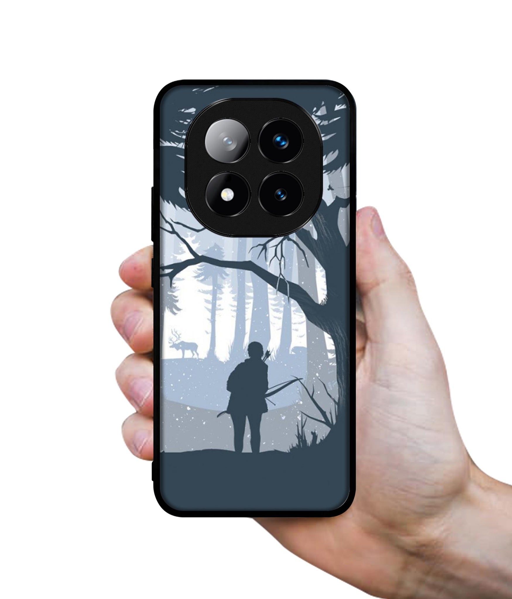 Hunter Design Designer 2D Printed Back Case Cover for Mi Redmi Note 14 Pro Plus 5G