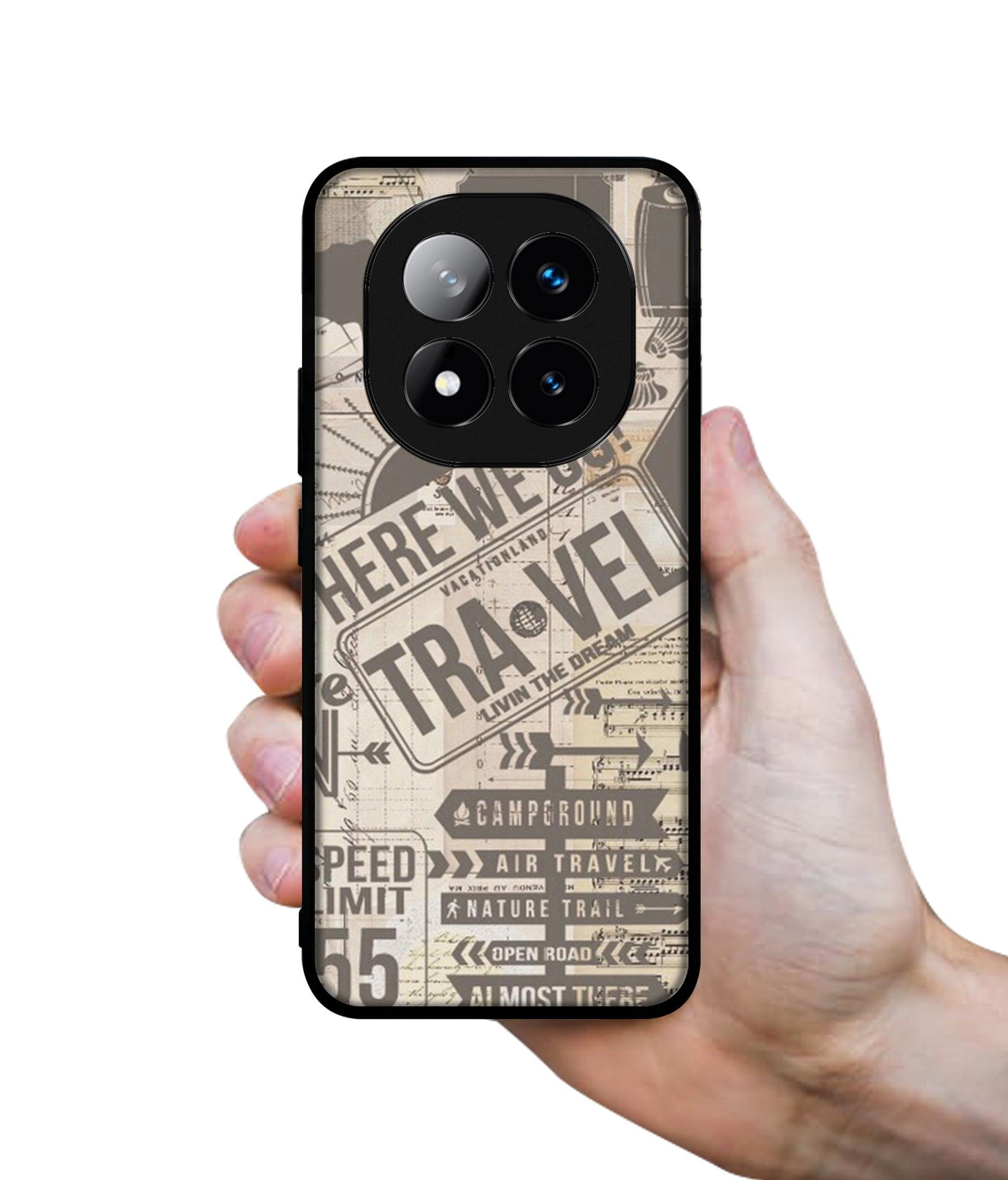 Travel Design Designer 2D Printed Back Case Cover for Mi Redmi Note 14 Pro Plus 5G