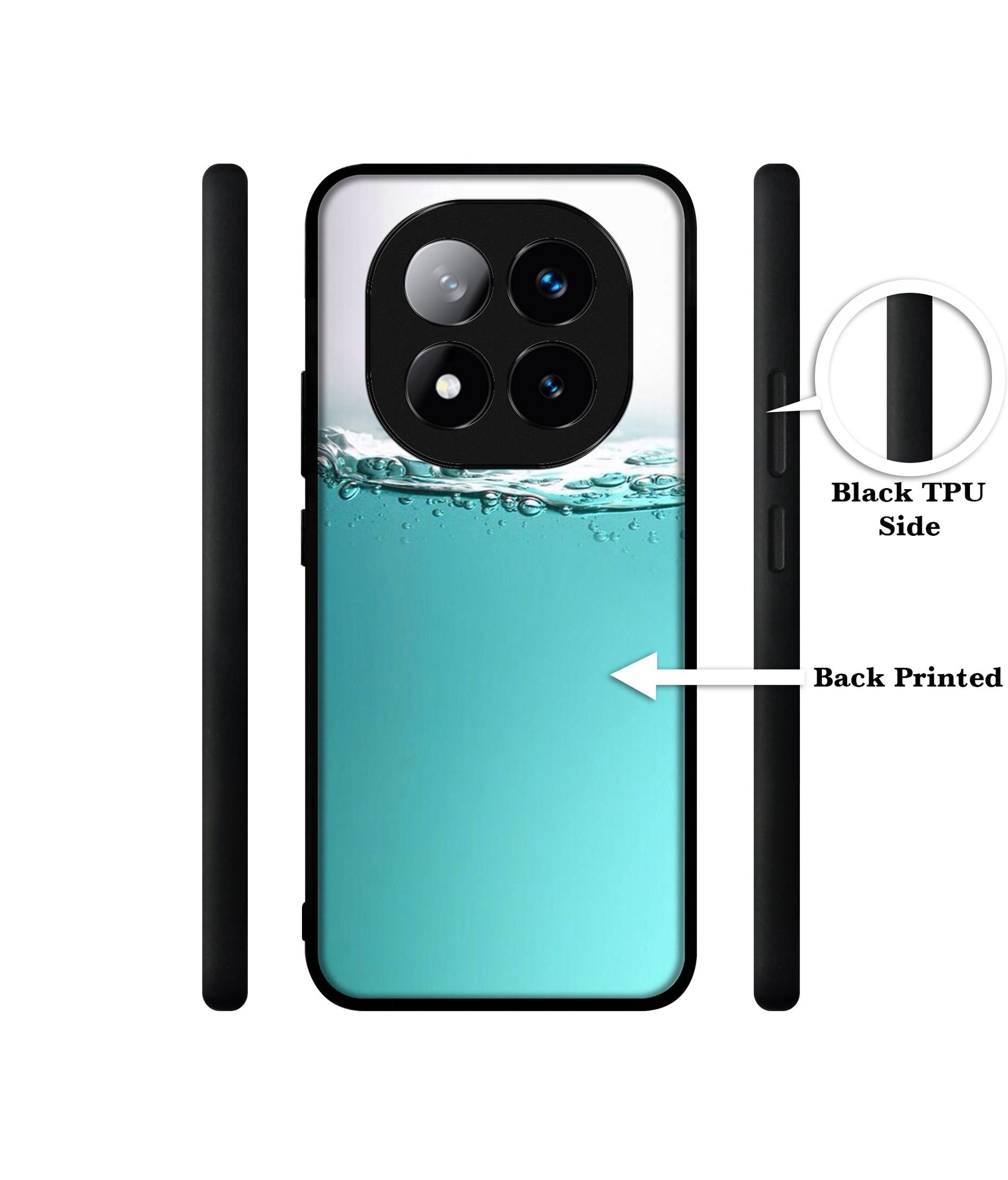 Half Fill Design Designer 2D Printed Back Case Cover for Mi Redmi Note 14 Pro Plus 5G