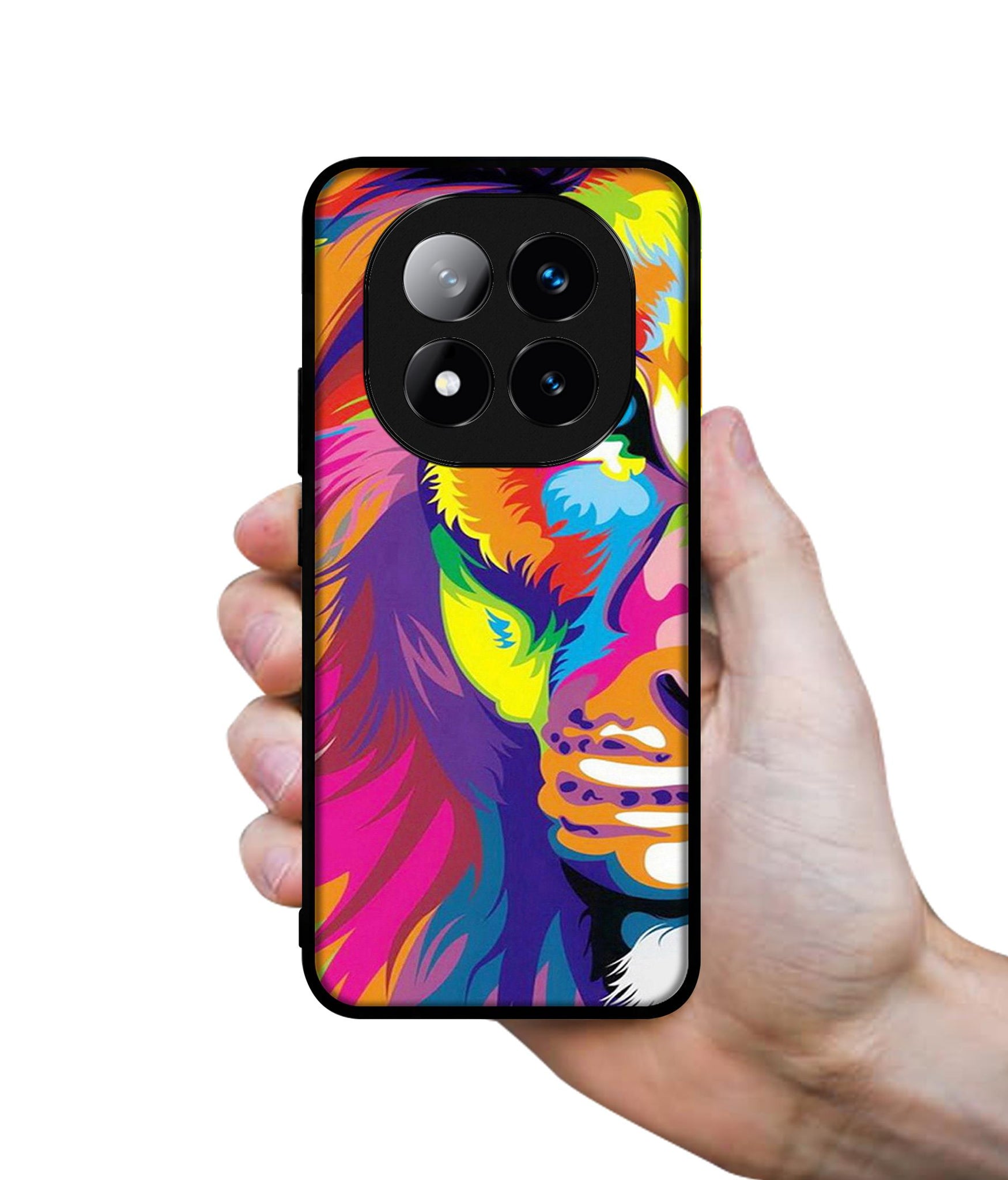 Lion Design Designer 2D Printed Back Case Cover for Mi Redmi Note 14 Pro Plus 5G