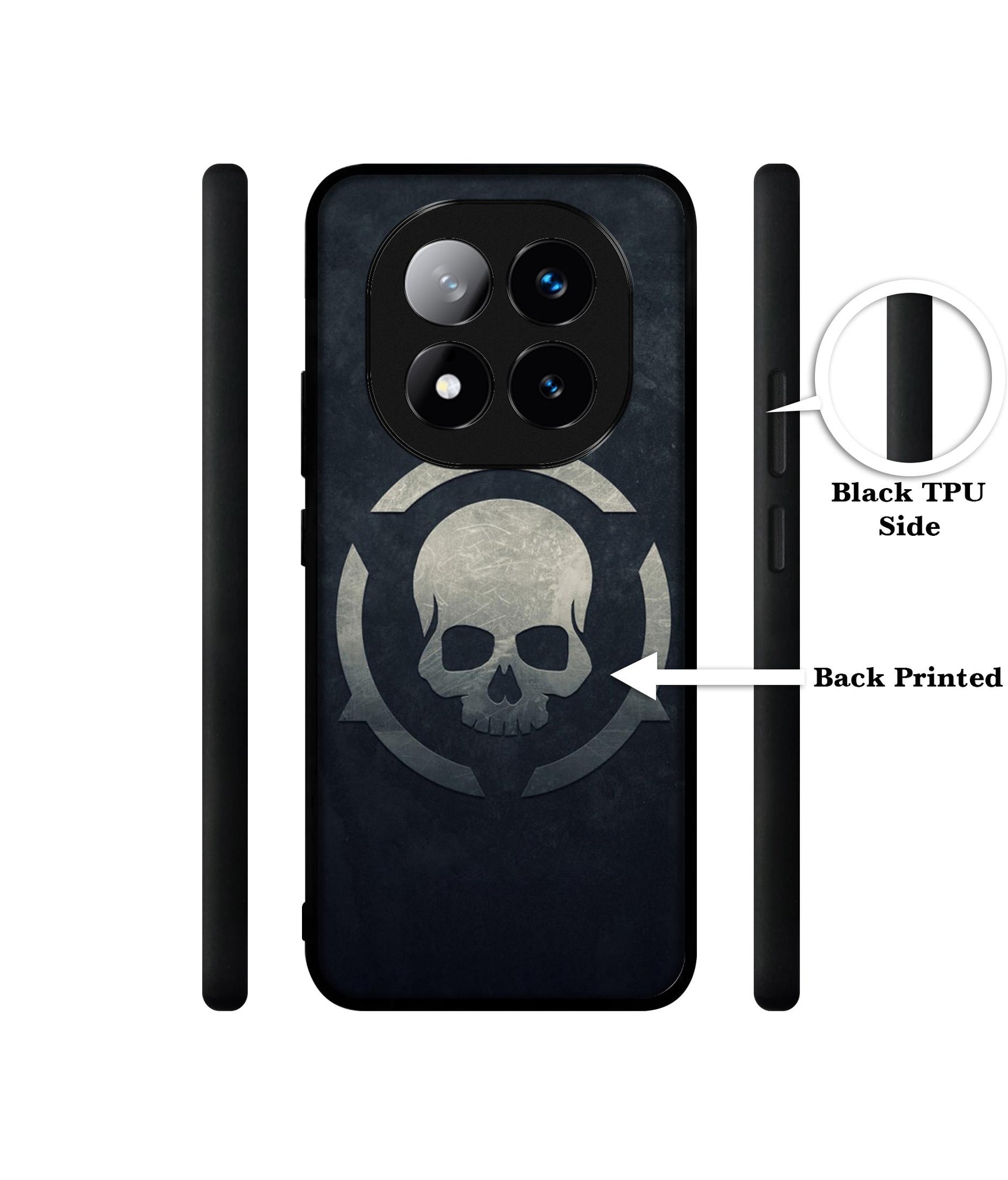 Skull Pattern Print Design Designer 2D Printed Back Case Cover for Mi Redmi Note 14 Pro Plus 5G