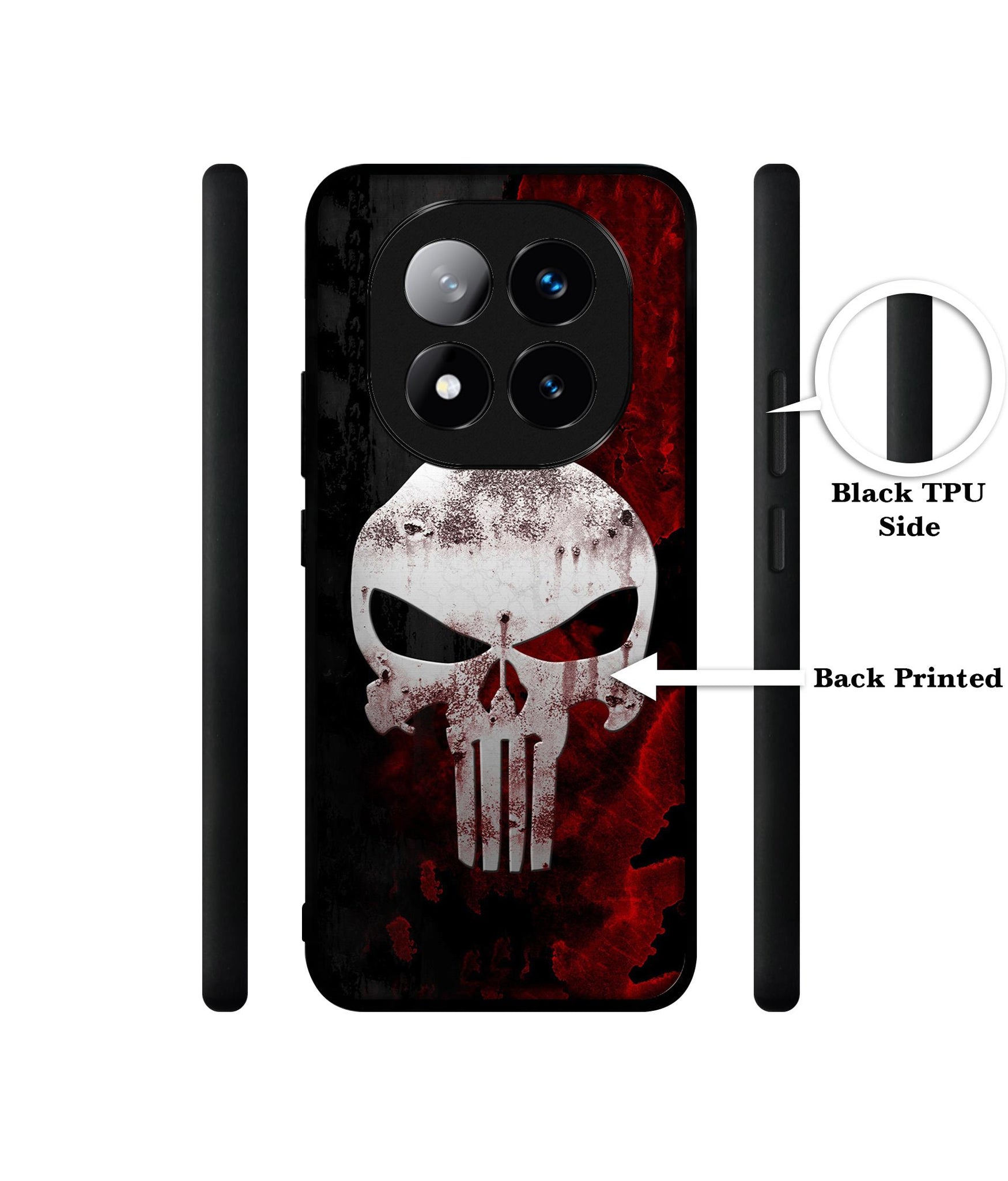 Punisher Skull Design Designer 2D Printed Back Case Cover for Mi Redmi Note 14 Pro Plus 5G